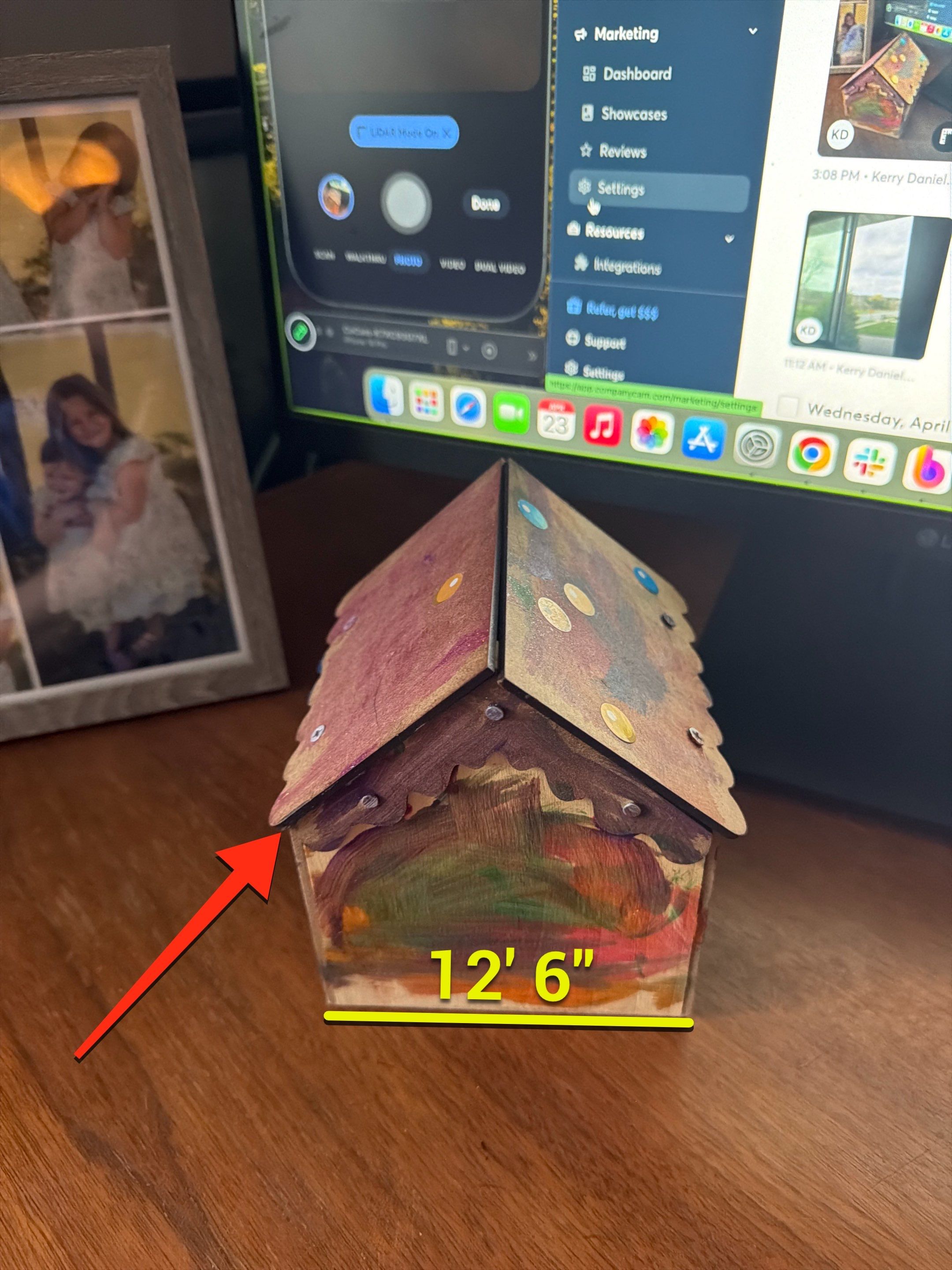 Woodville Home Office Interior Painting and Workspace Refresh by CompanyCam Sales Demo