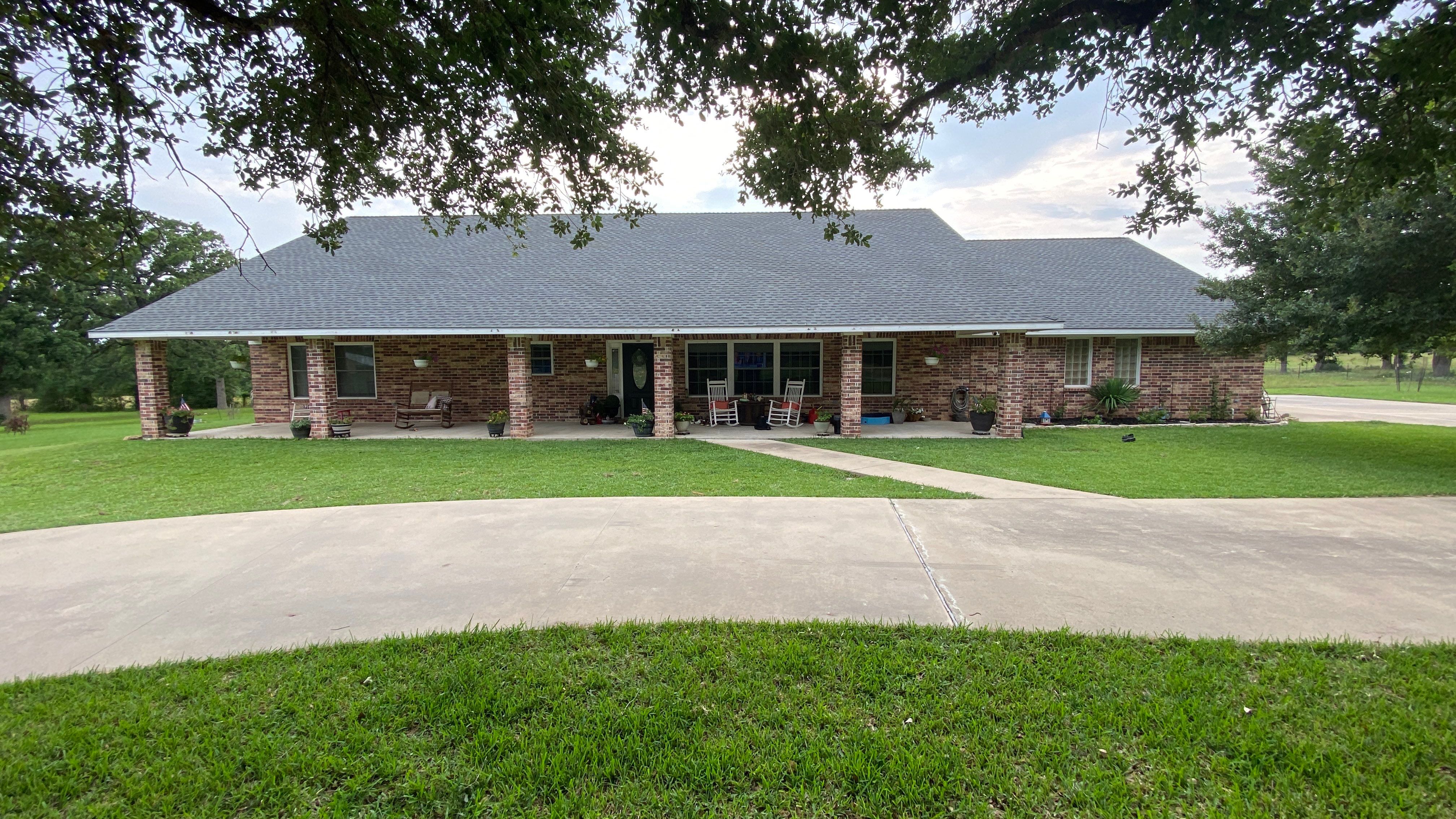 Residential Roof Replacement using GAF - HDZ - Slate by Action Exteriors Austin