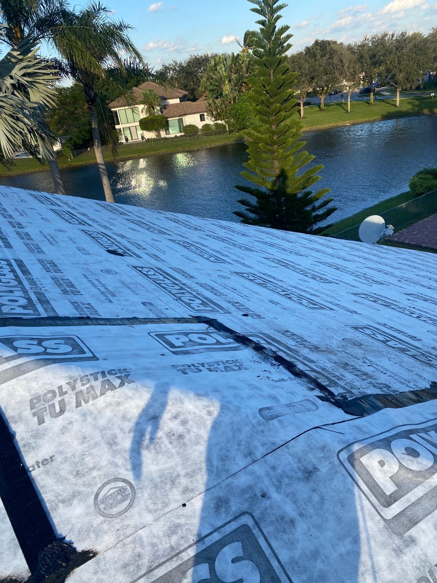 Residential Roofing Installation using Eagle Roofing Tile by BLUES BROTHERS ROOFING