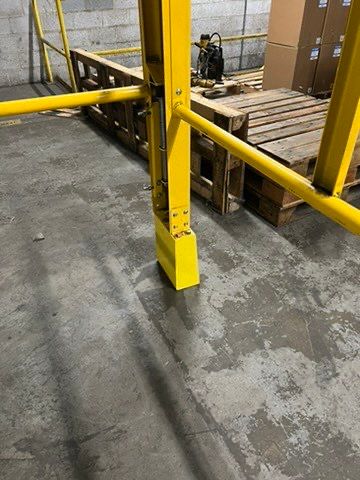 Second-Story Safety Gate Installation – AAF Flanders by S.W. Contracting & Consulting