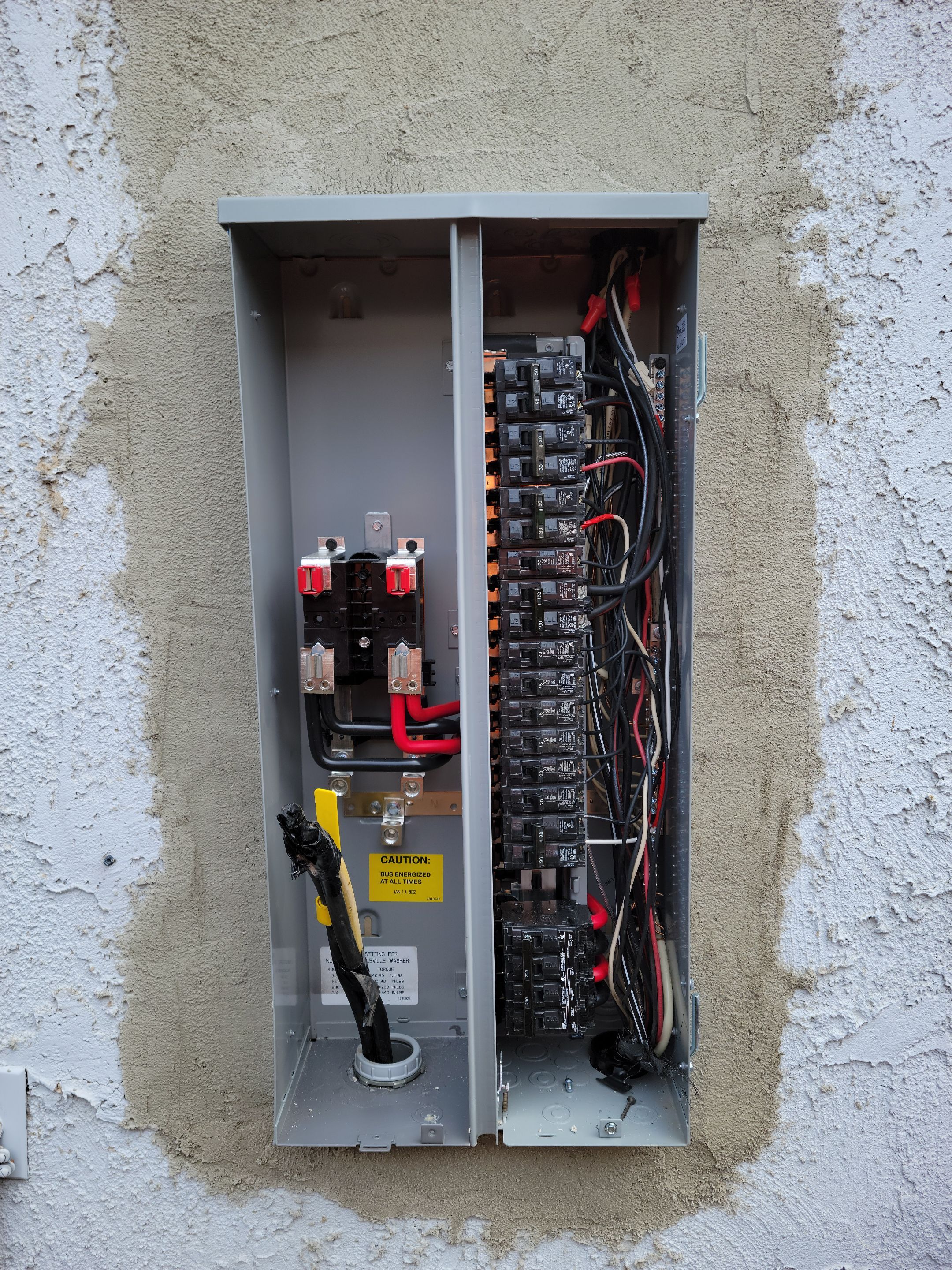 Federal Pacific replacement by Peach Electric Inc