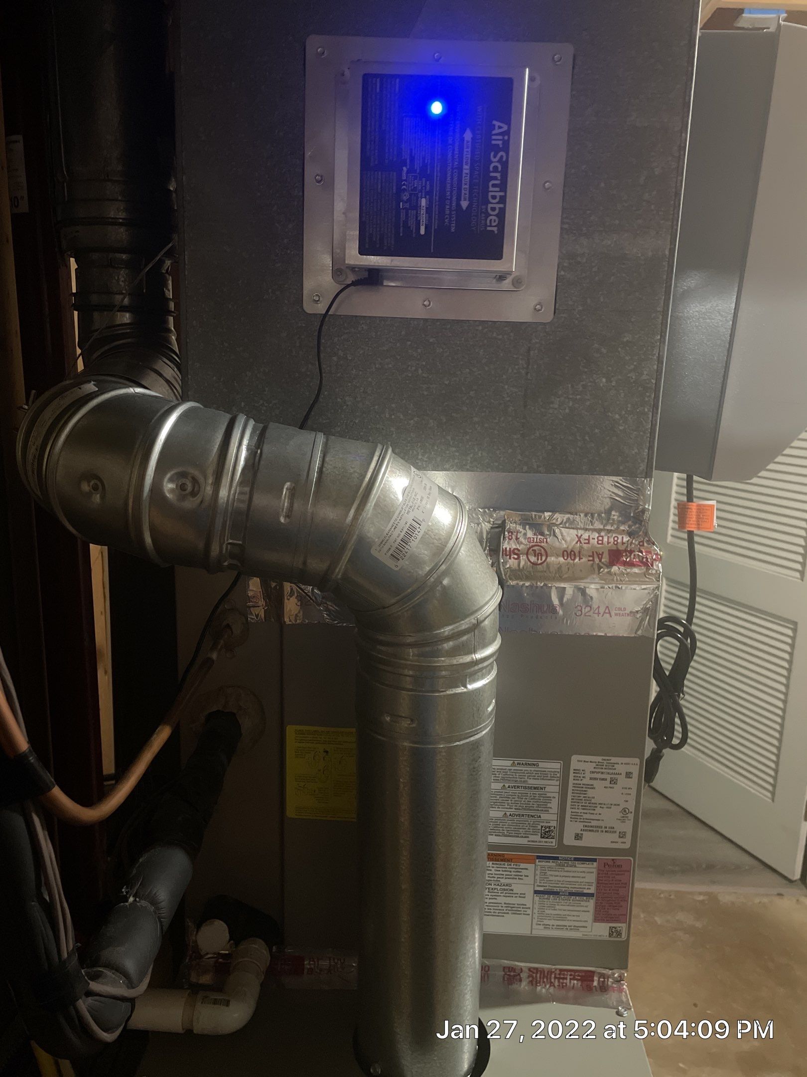 Trane 2 stage variable speed furnace & Humidifier &Air Scrubber   by PRO SKY SERVICES