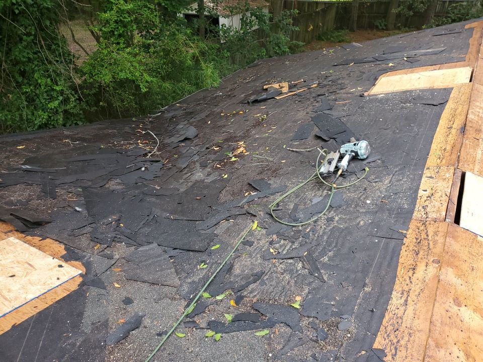 Residential Roofing Installation using Roof Replacement by American Roofing & Construction LLC