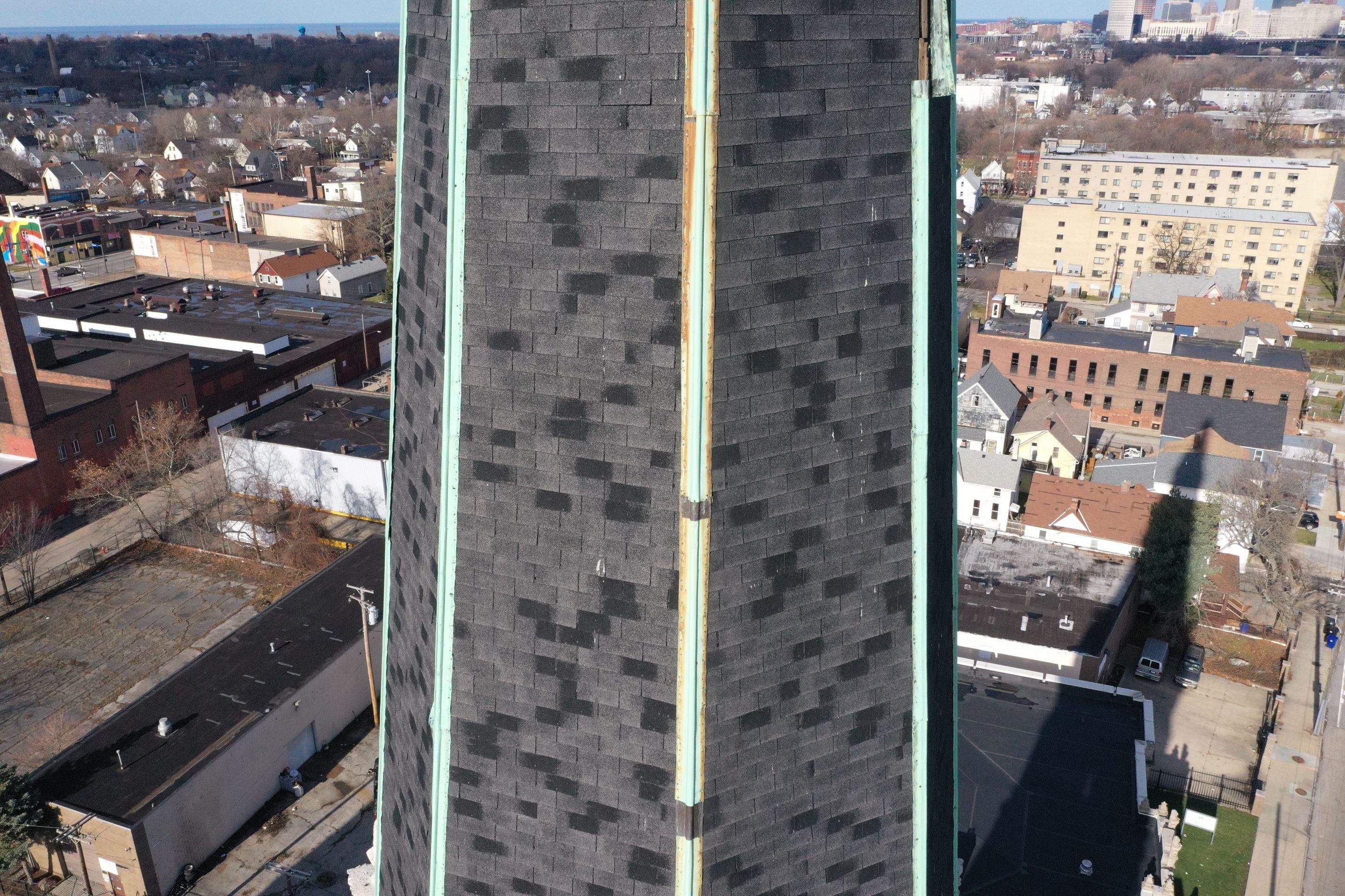 Drone Inspection by Absolute Roofing and Construction
