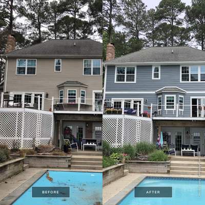 Siding Installation using JH Batten Smooth and JH Cedarmill Plank STMT