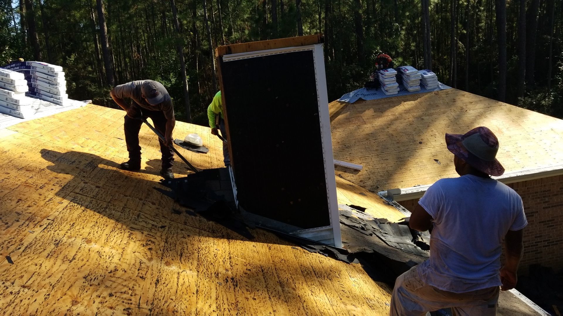 Residential Roofing Installation using Roof Replacement by American Roofing & Construction LLC