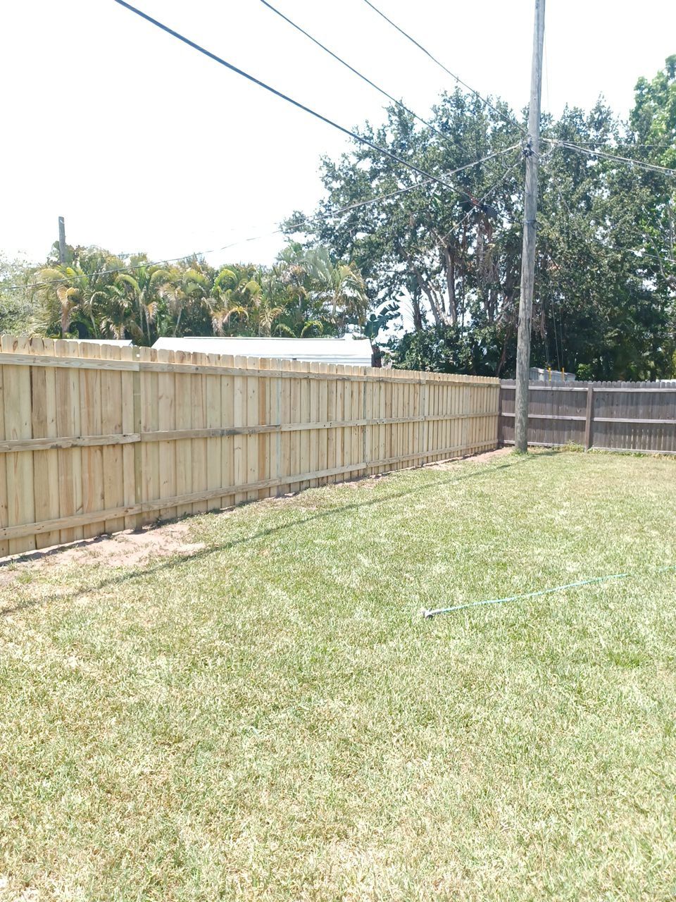 Bradenton, FL 6ft. Treated Board on Board Privacy Fence by Asap fence and gates, LLC