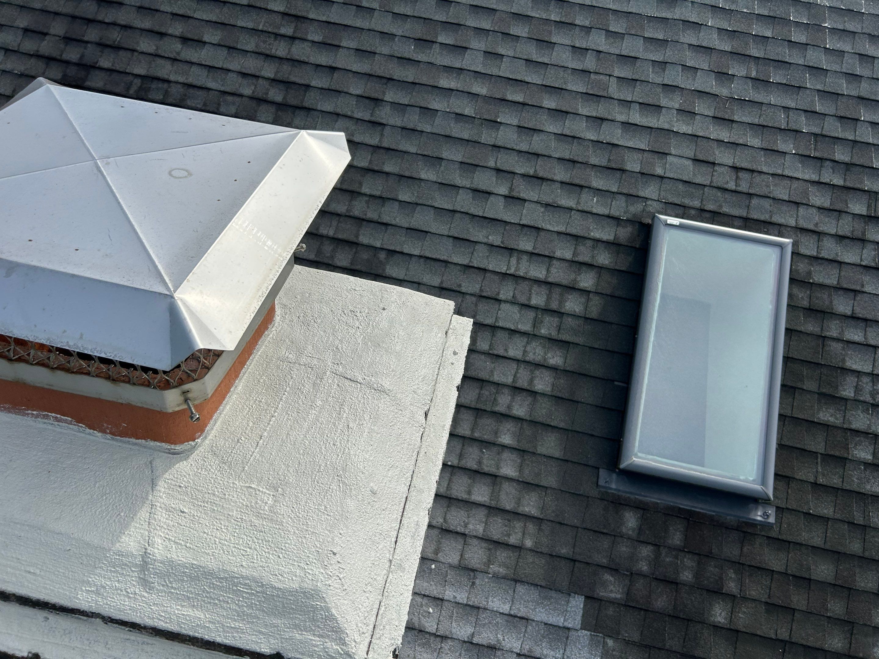 Chimney Crown Repair and Chimney Cap by Premier Chimney and Roofing