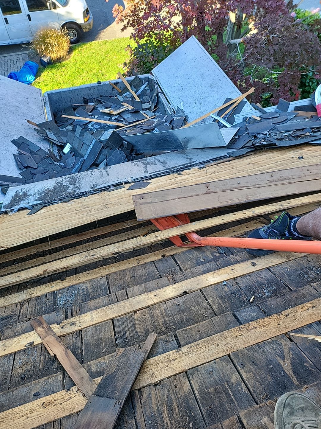 Residential Roofing Installation using Owens Corning Duration Onyx Black by A Plus Exterior