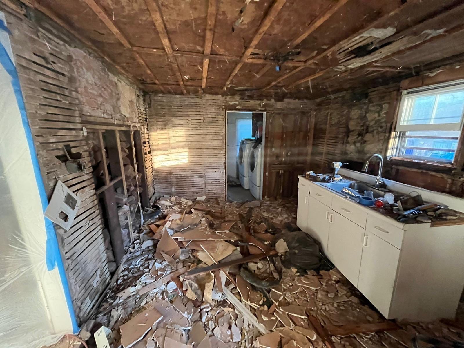 Kitchen Remodel using White Shaker by Home Concepts Construction