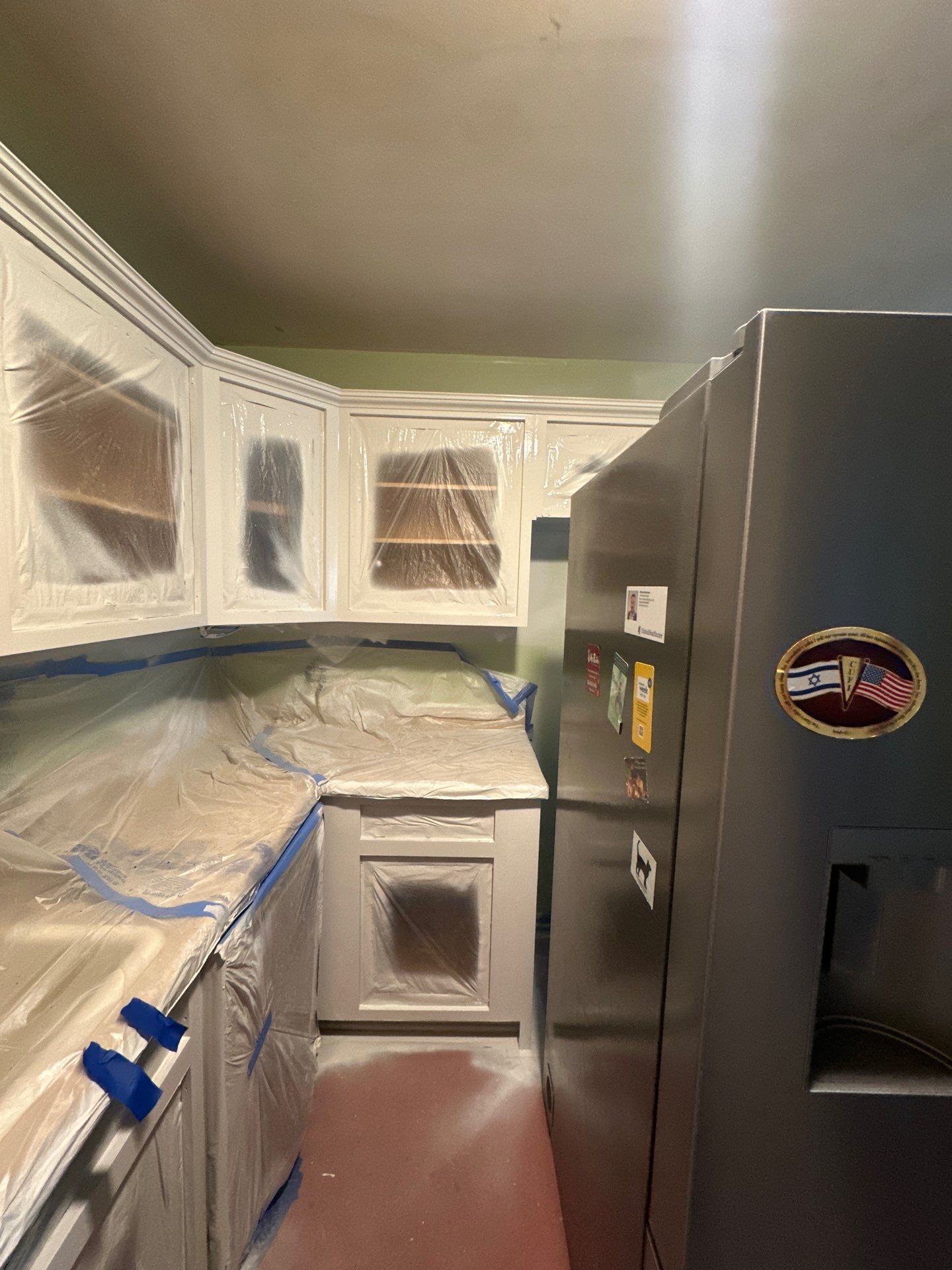 Professional Kitchen Cabinet Refinishing and Color Update in Racine by OCS Contracting Services