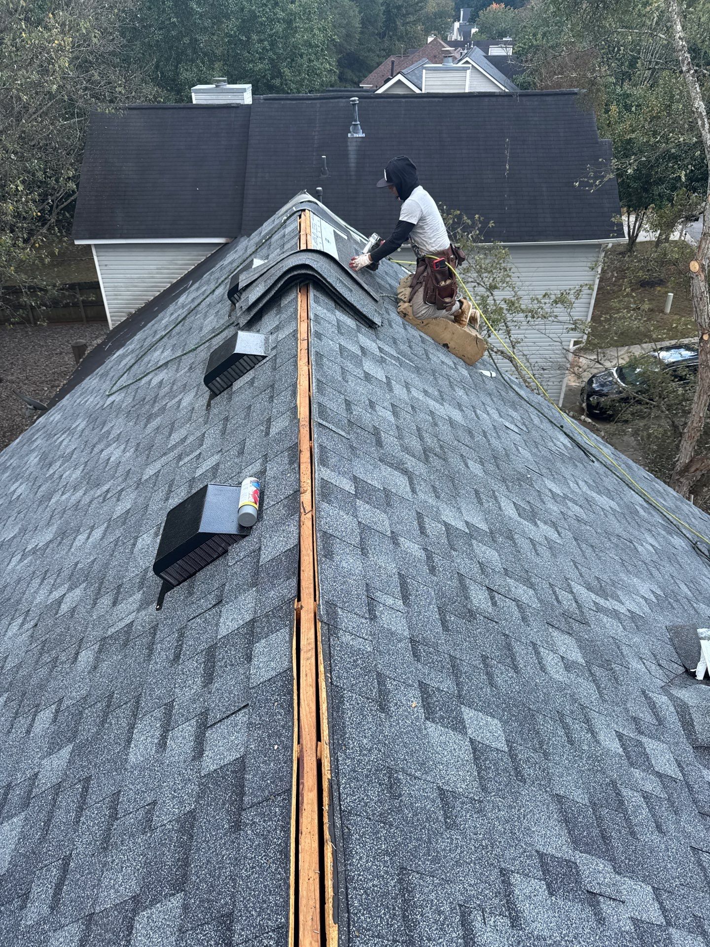 Residential Roof Replacement using IKO CAMBRIDGE - CHARCOAL GRAY by Elite Roofing LLC