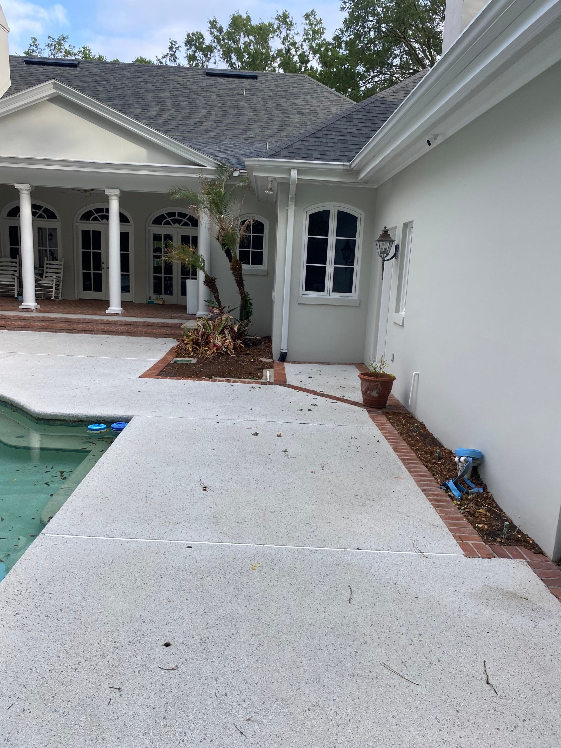 Deerwood Resident | Pine Straw Installation by ProGreen Services