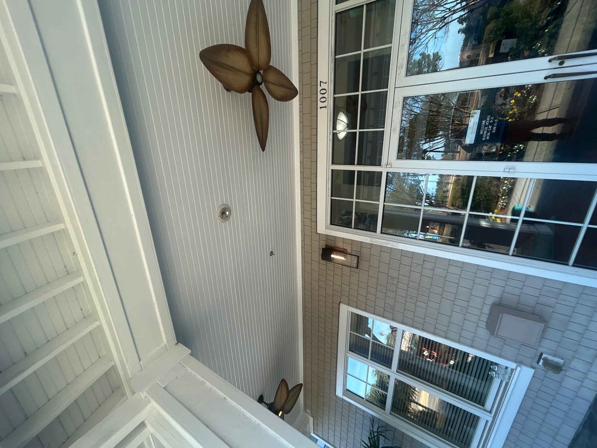 Brunswick Forest Sales Center Porch Ceiling Repair in Leland, NC by RGR Construction and Roofing, LLC