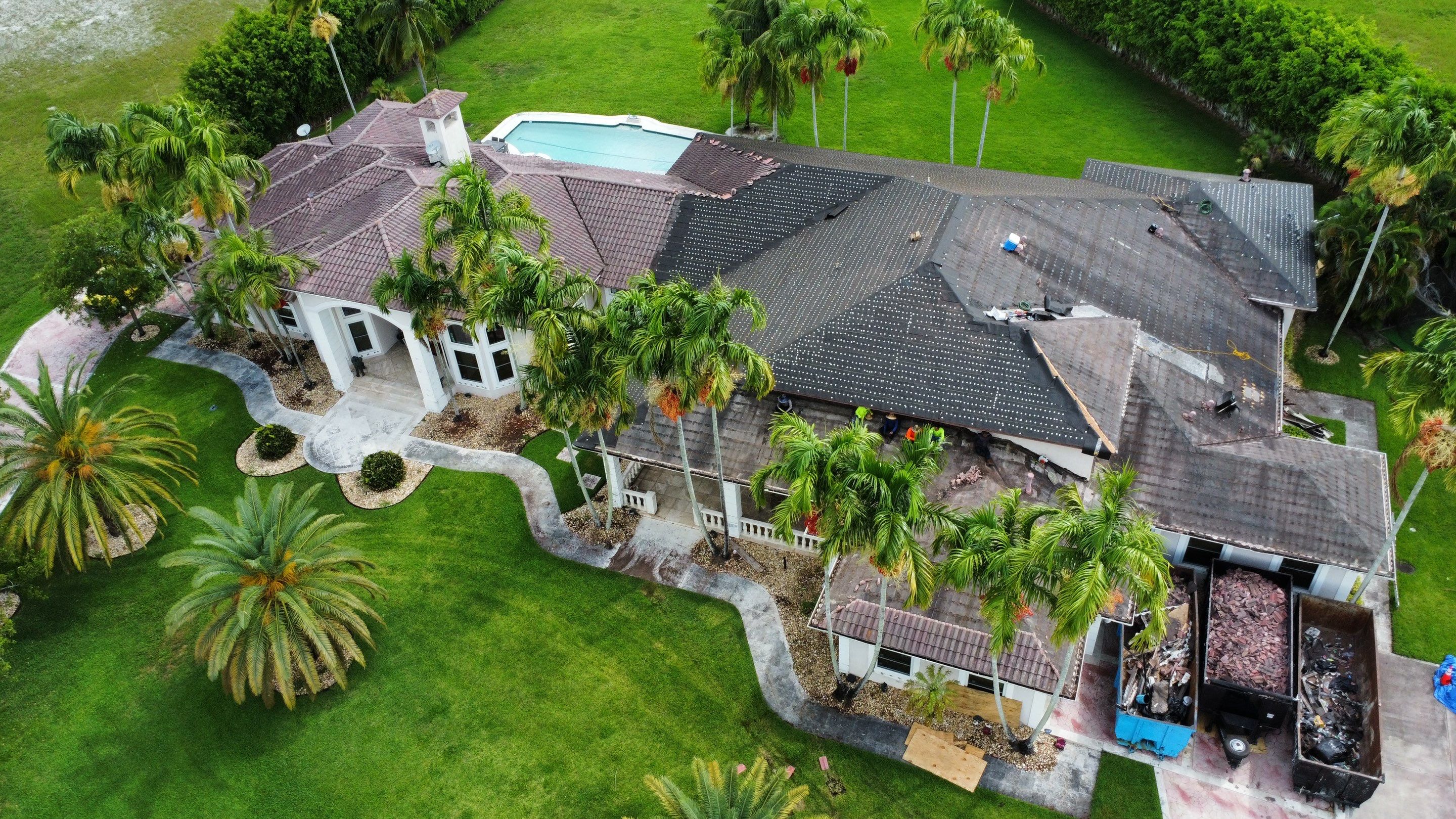 Peppertree Circle West, Davie, FL by G&J Roofing 