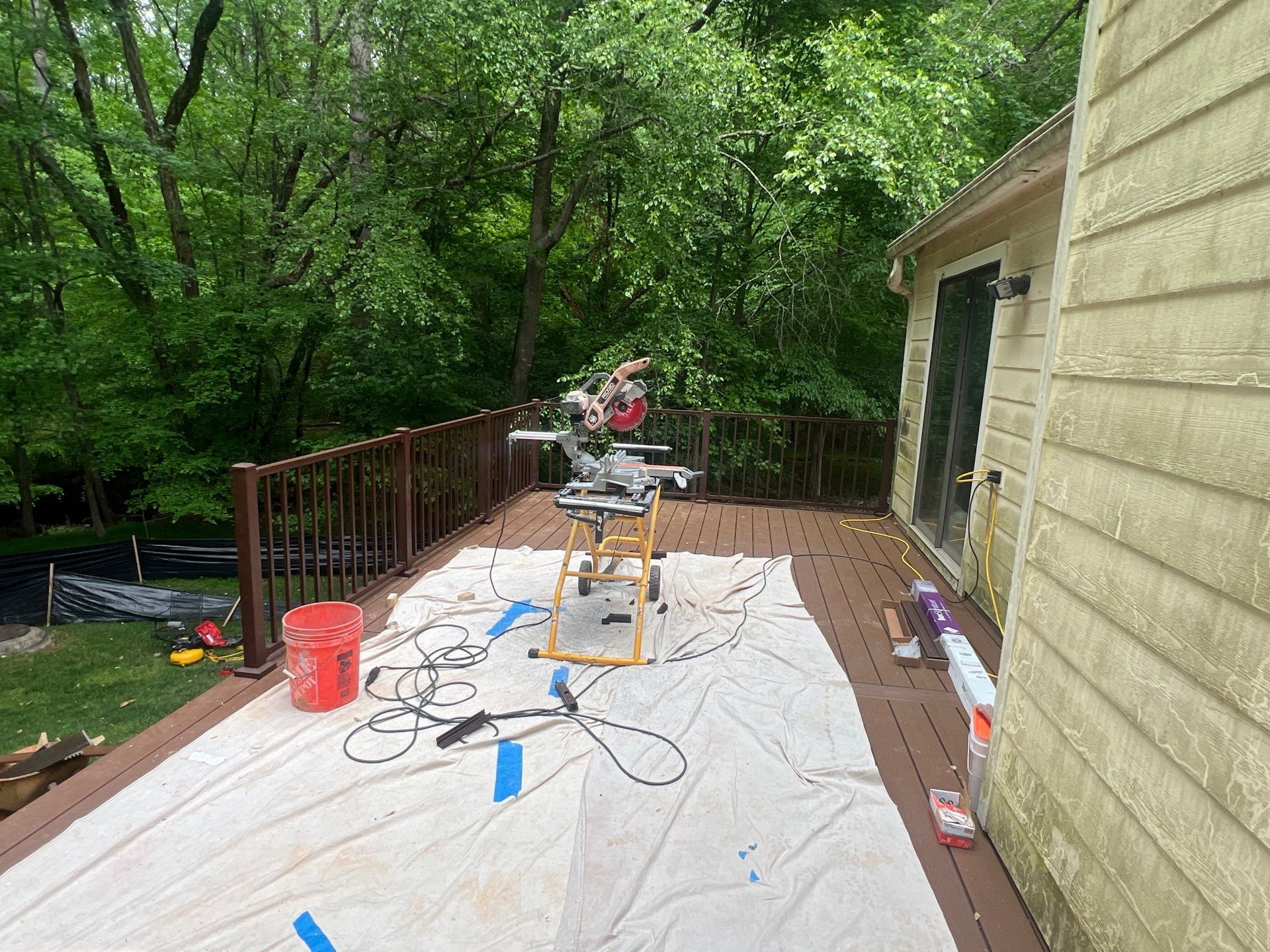 Complete Deck Reconstruction and Railing Upgrade in Alpharetta, Georgia by Swift Home Renovations 