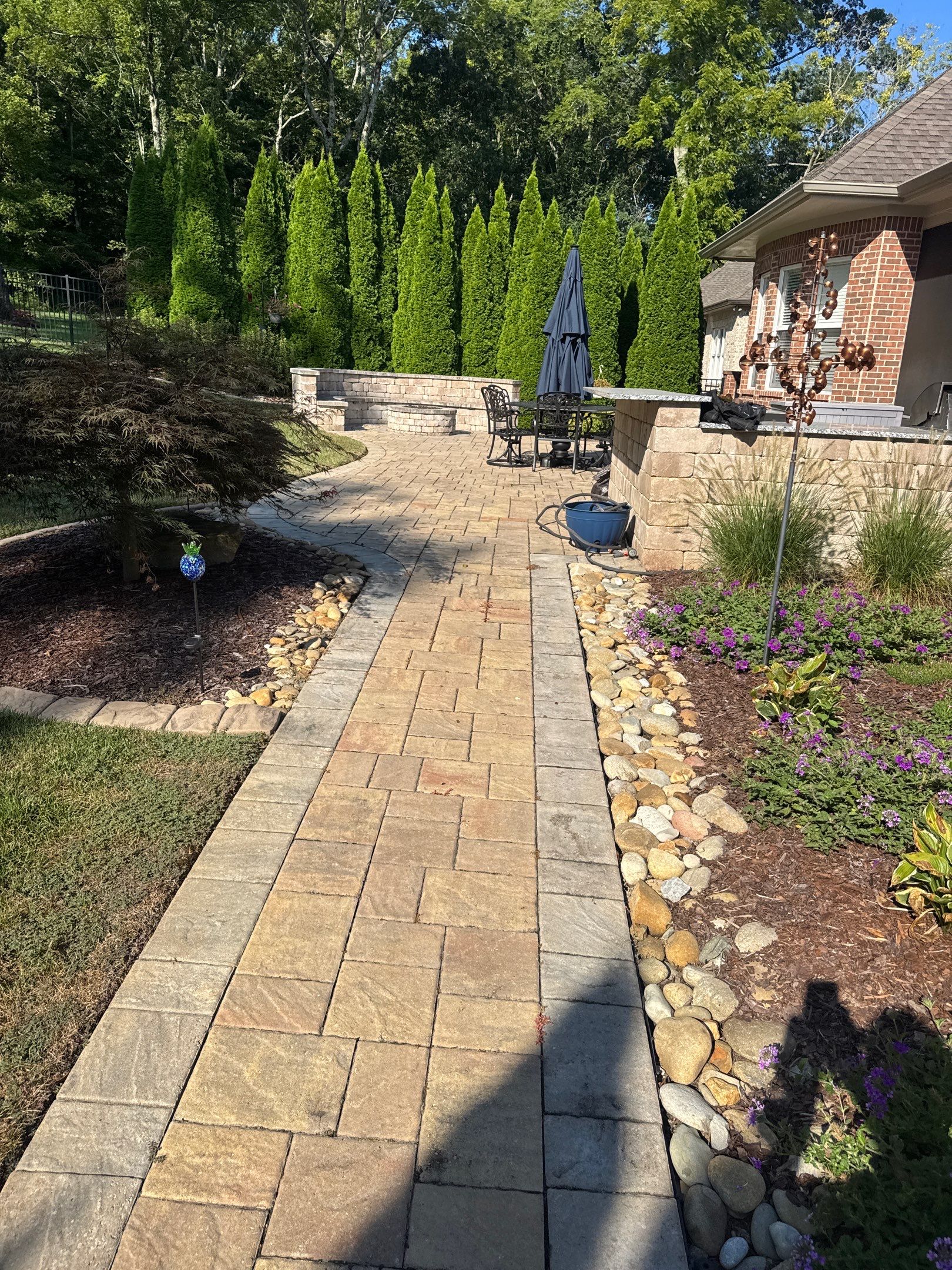 Project in Thompson's Station by Mecham Decorative Concrete