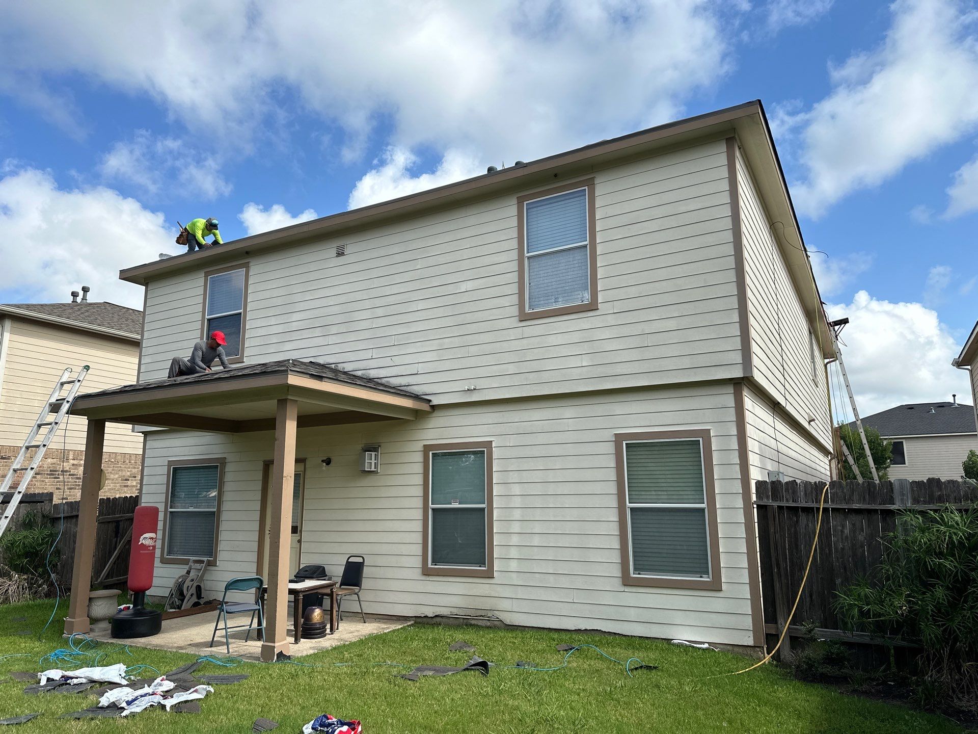 Project in Katy by Motion Roofing