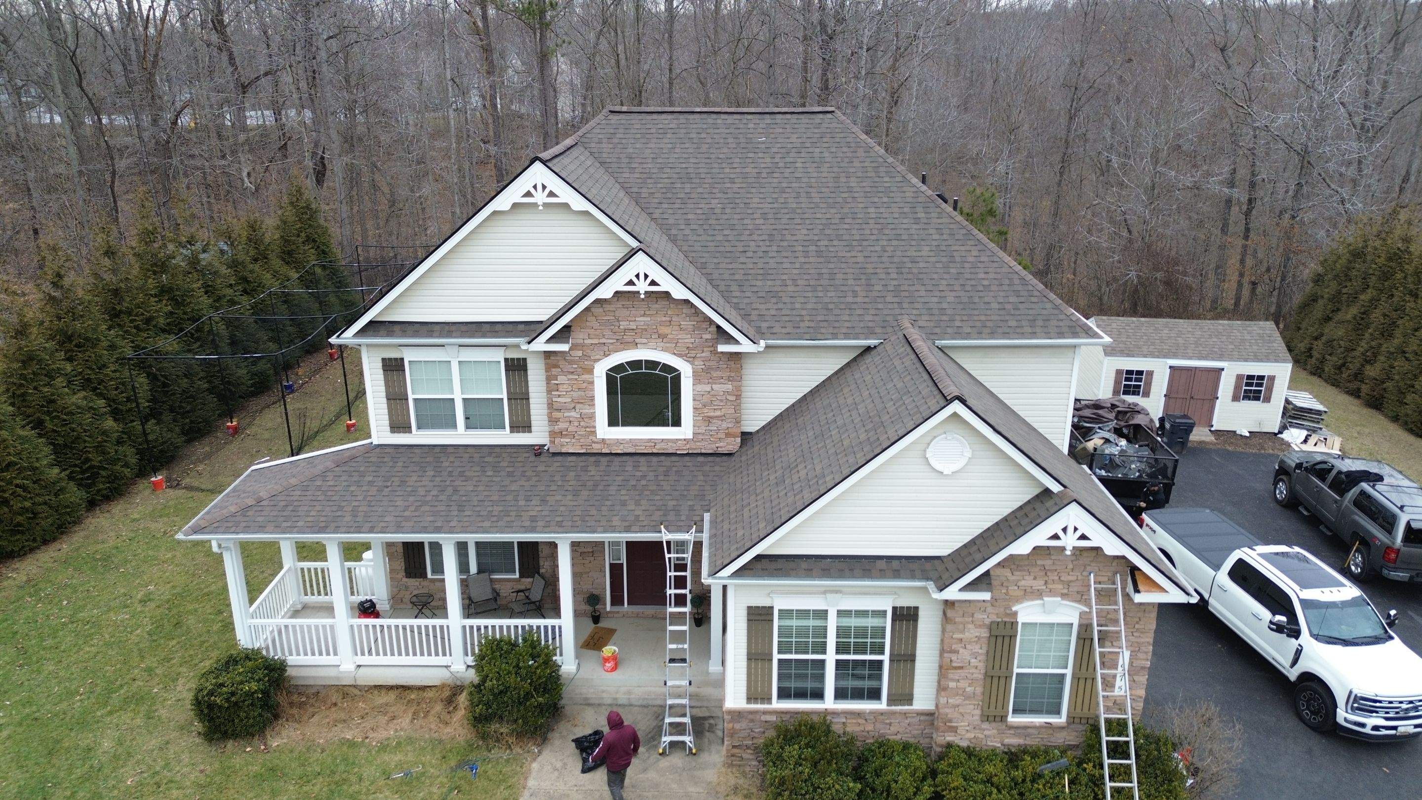 New Roof Install using Tamko Titan- Rustic Slate in Prince Frederick, MD by Storm Ready Exteriors