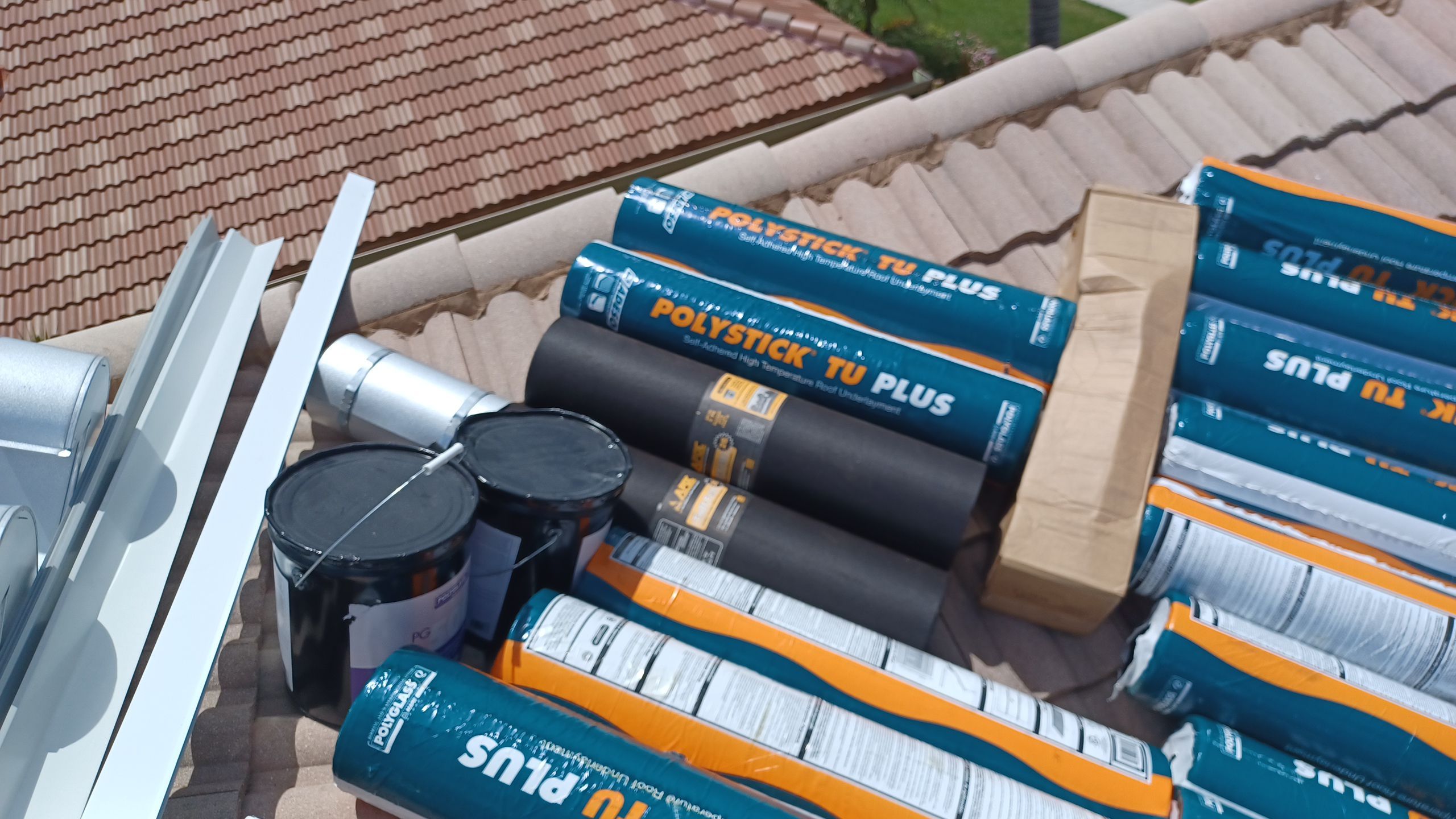 Residential Roofing Installation using Eagle Roofing Tile by BLUES BROTHERS ROOFING