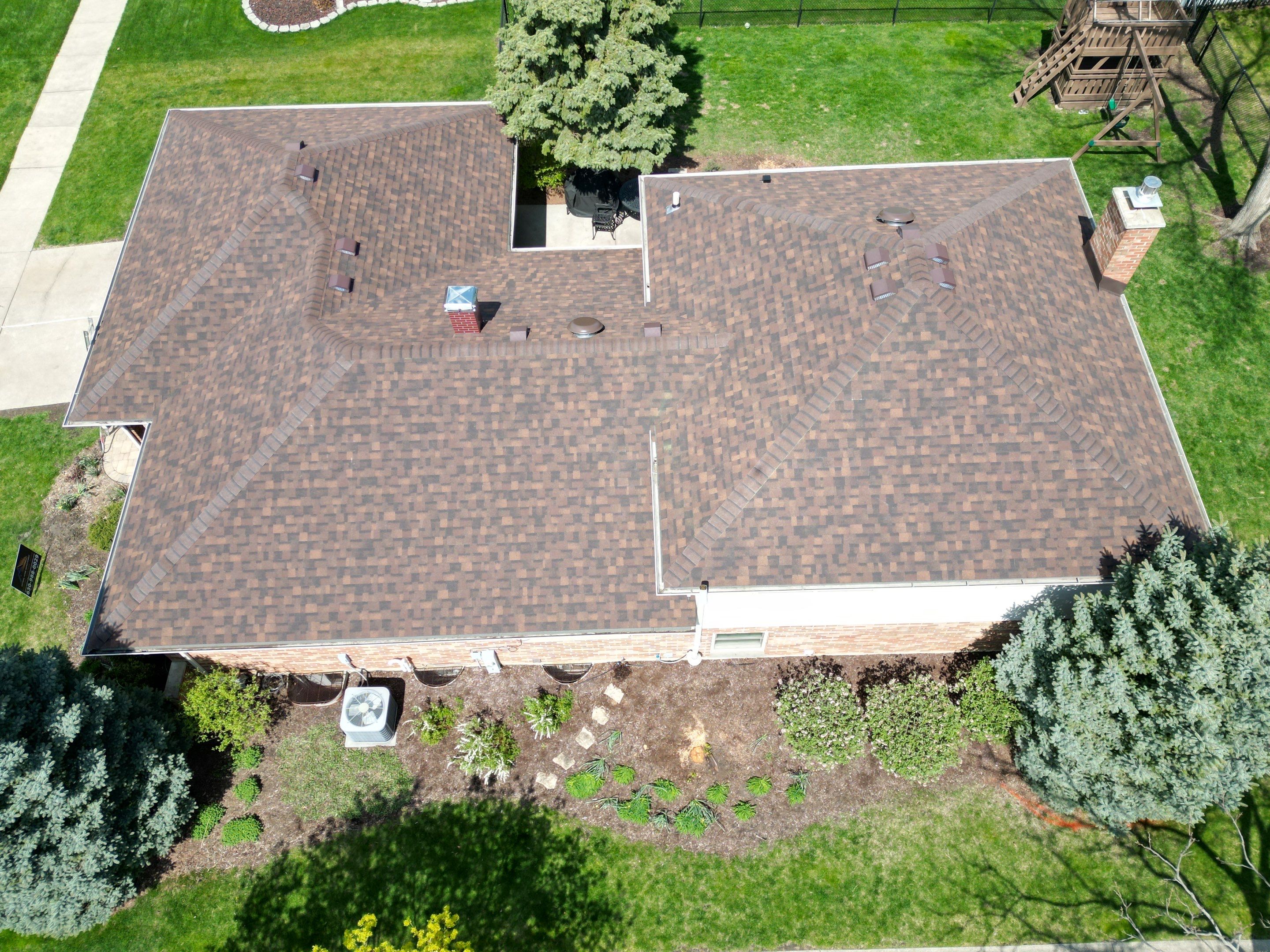 Roof replacement by Optimal Home Improvement 
