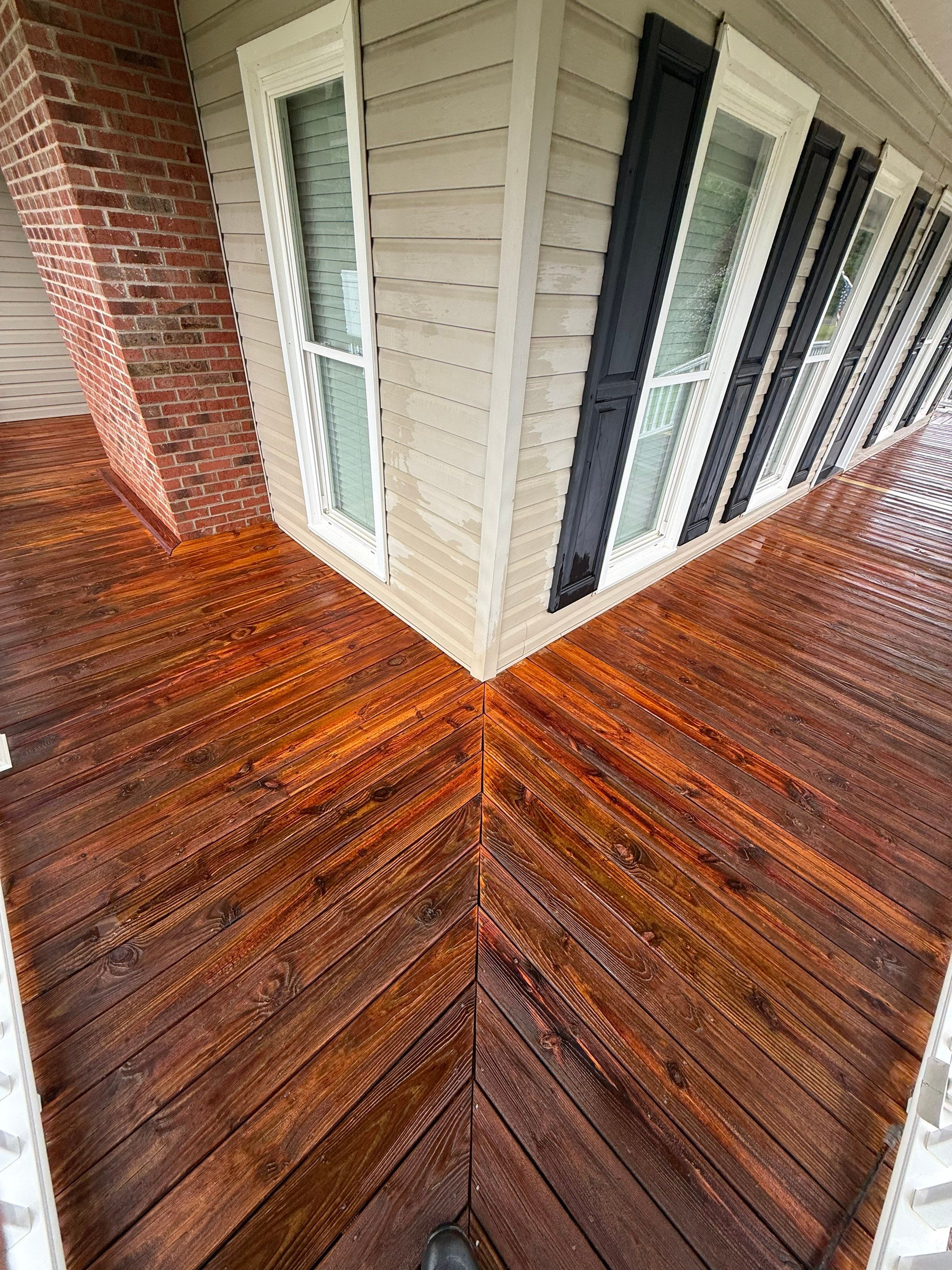 Deck using Wood Sealant by DuraSeal