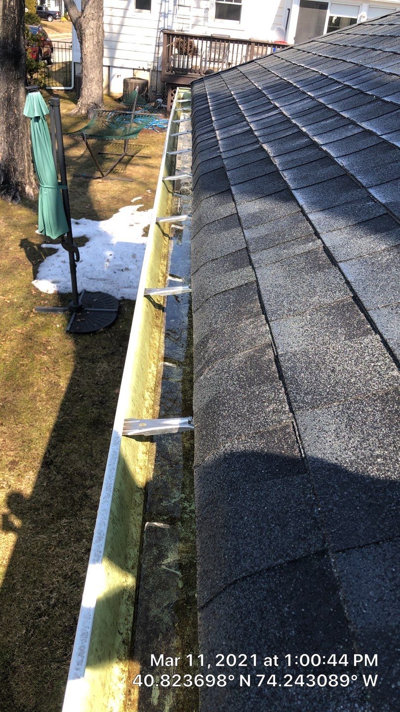 Residential Gutter Cleaning and System Assessment in Verona New Jersey by NJ Home Maintenance Services