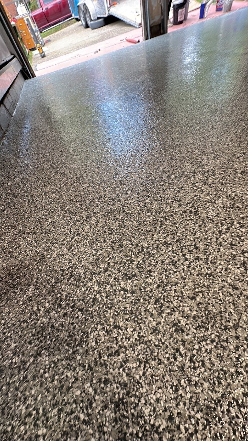 Garage Project in Pittsburgh by Floors in a Day, Inc