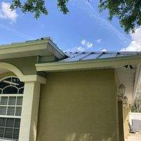 24ga 1.5" Snap-Lock Mill Finish  by Total Roofing System The Metal Roof Experts