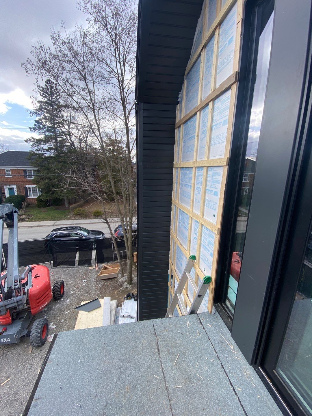 New Home Construction using 16" Standing Seam Panels by Jay Carter Roofing & Sheet Metal