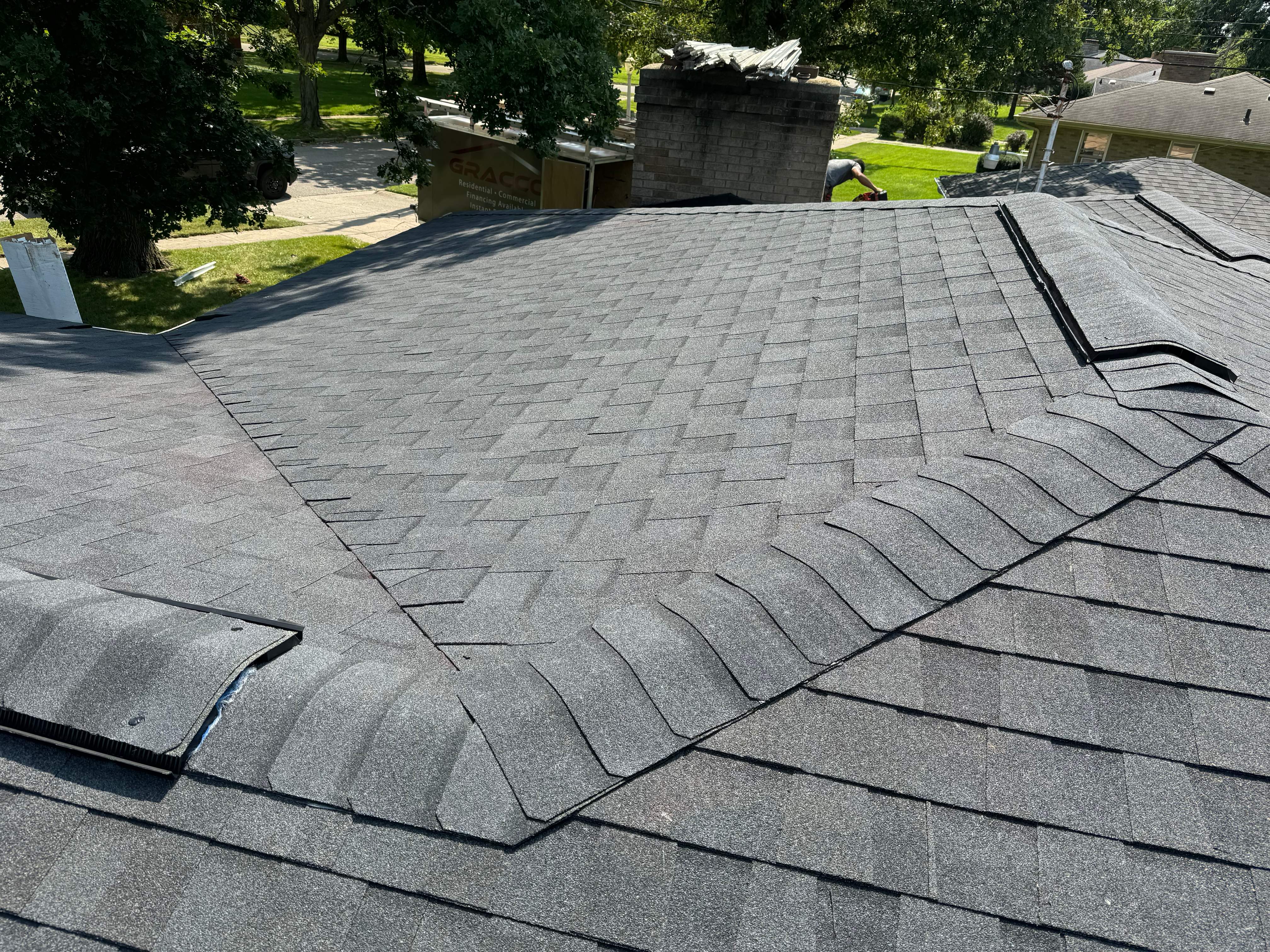 Roof Replacement using Certainteed by GRACCO