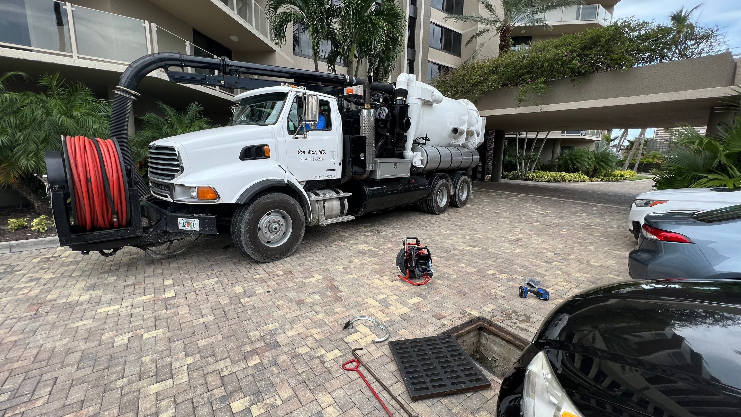Condo Storm Water System Maintenance by Don Mar, Inc. Storm Water Solutions