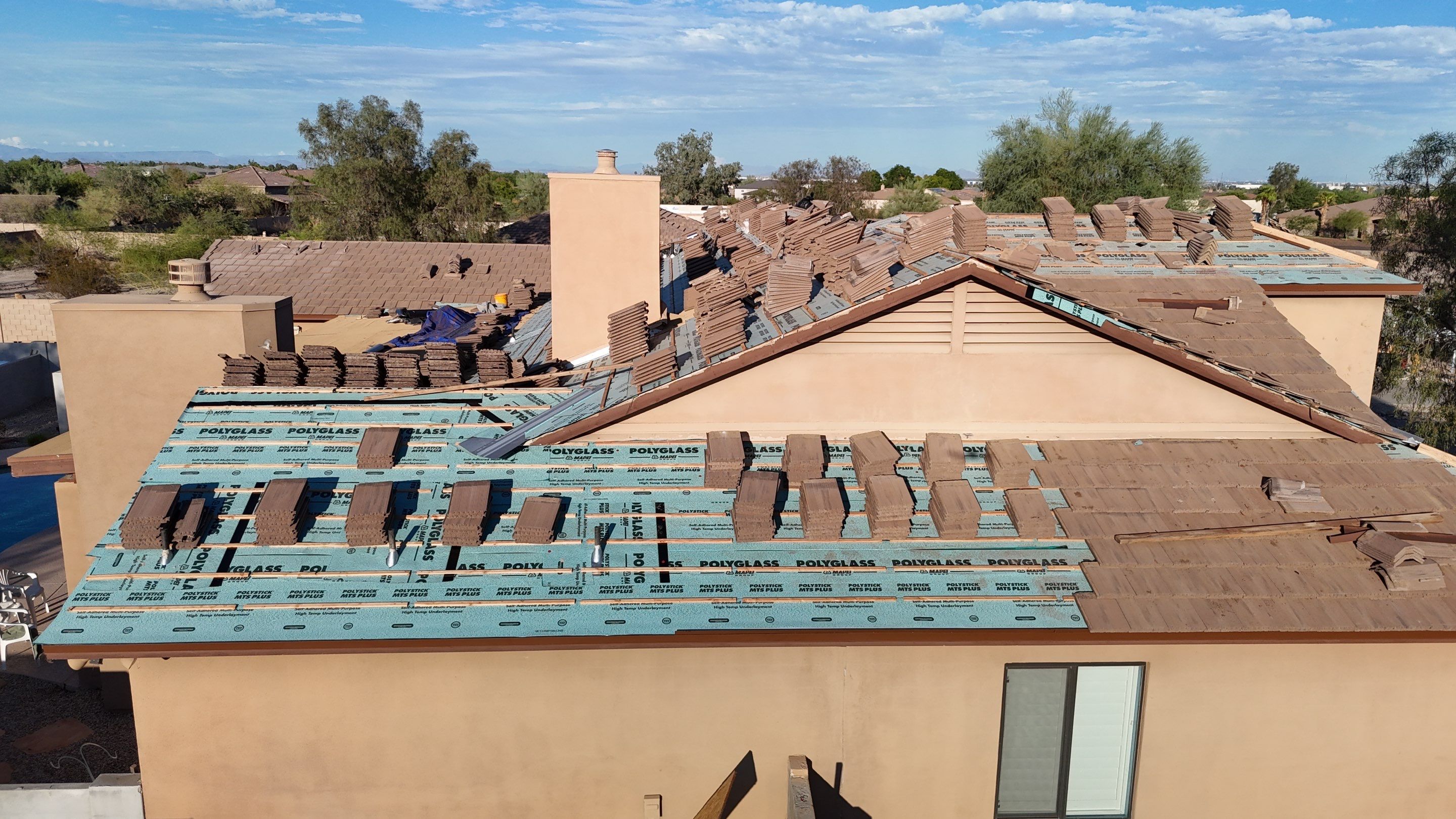 Project in Buckeye, AZ by Saint Roofing