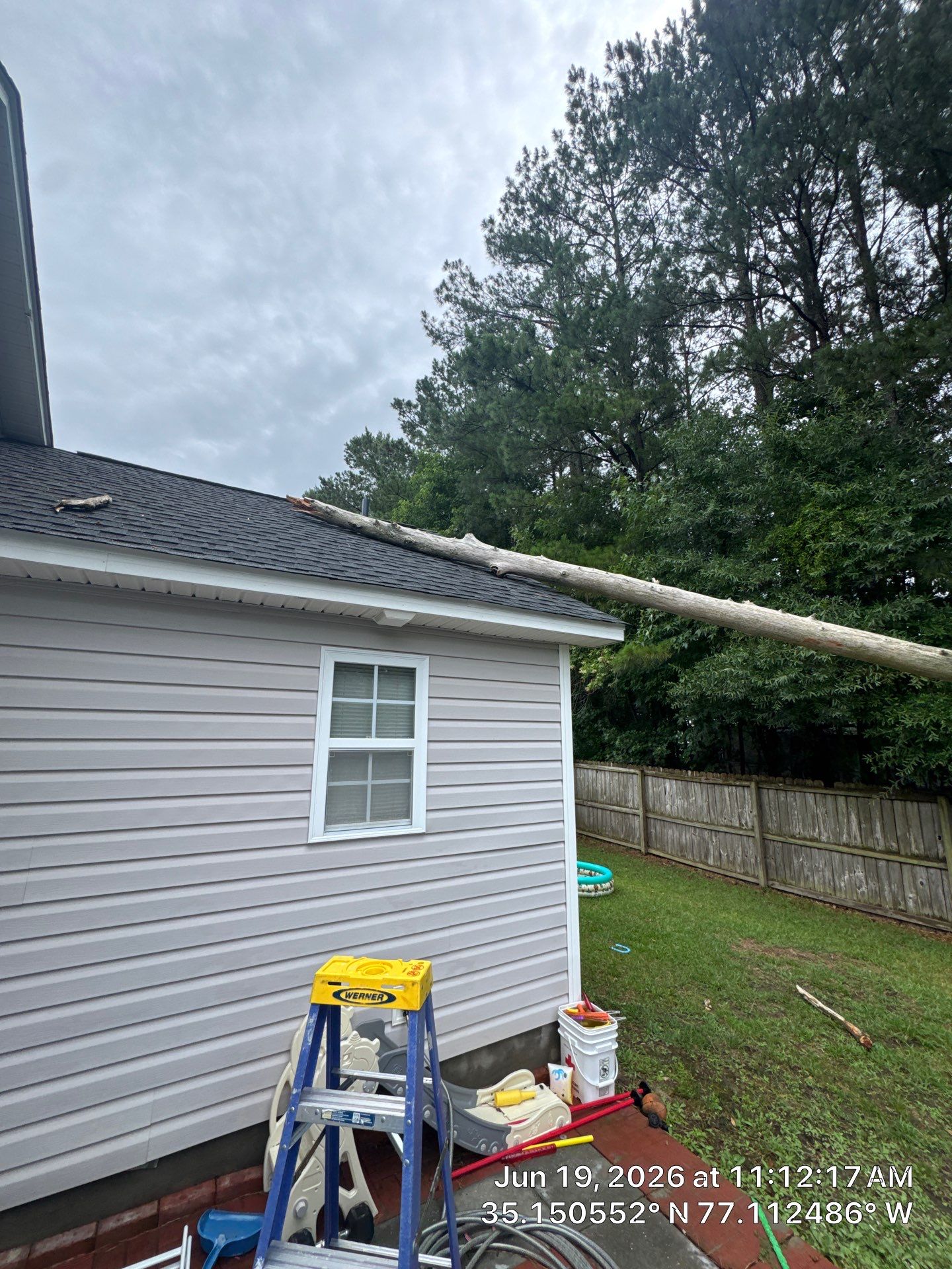 New Bern Roof Replacement Following Storm and Tree Damage by North Carolina Roofs