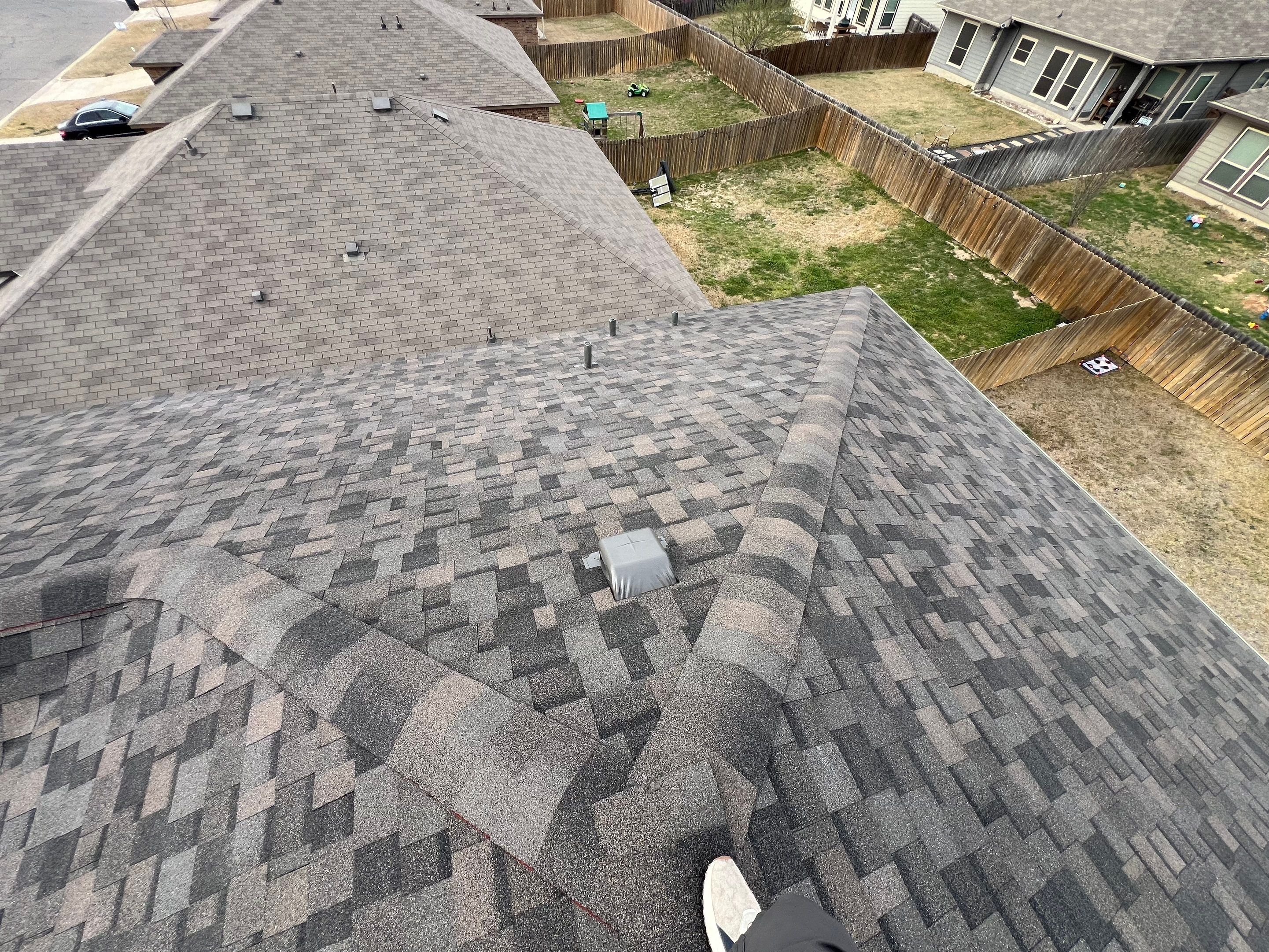 Residential Roofing Installation using IKO Dynasty Class 3 Impact Resistant 30YR Architectural Shingles. Color: Driftshake by WR Roofing Solutions