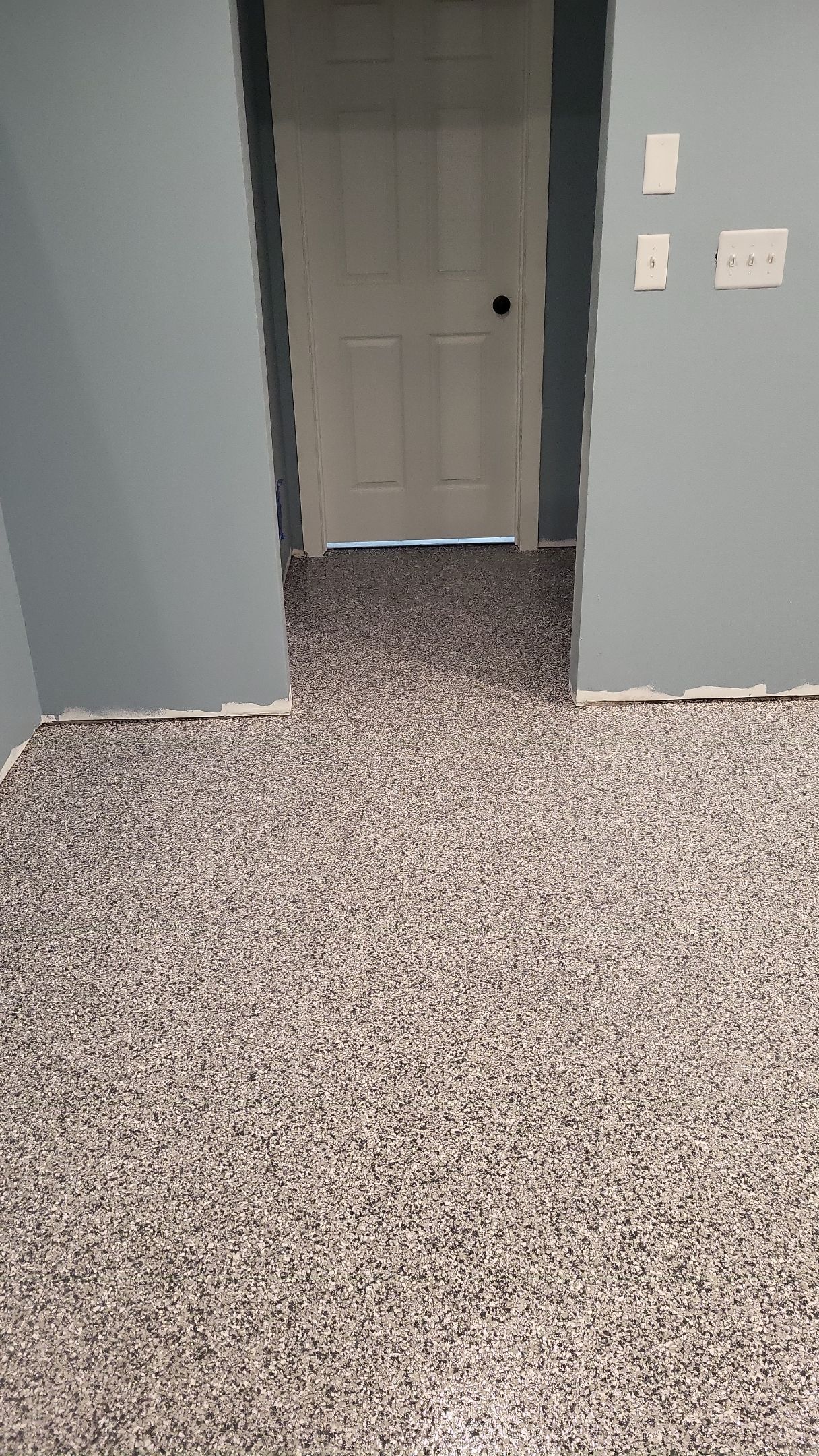 Basement Transformation by Revival Concrete Coatings, LLC