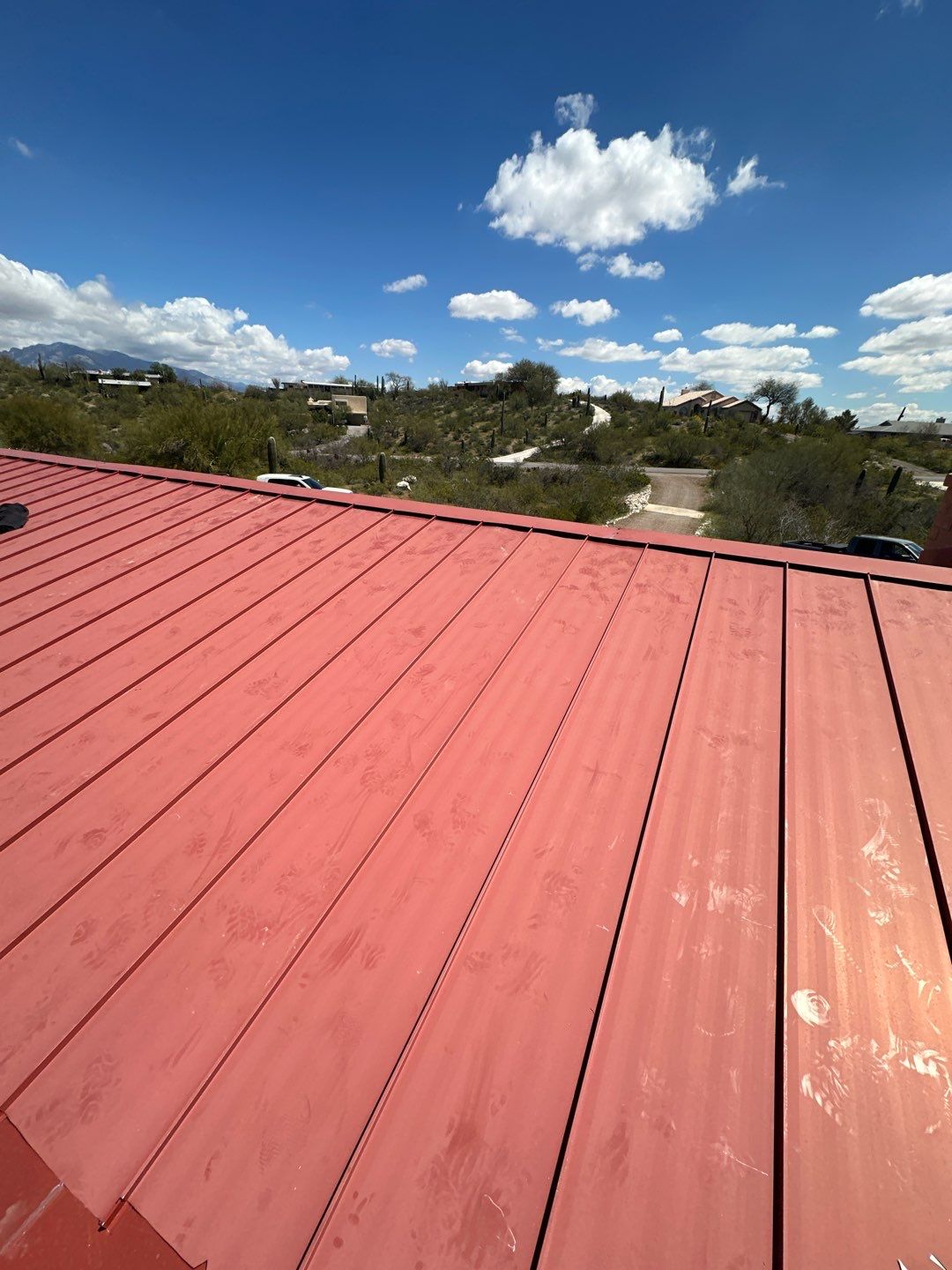 Colonial Red Standing Seam by Reimagine Roofing