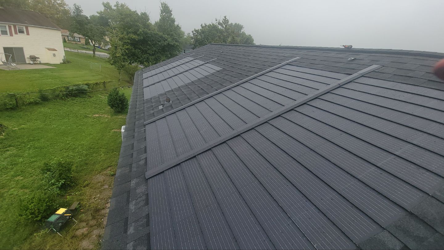 Roof and Solar Installation using GAF Timberline Solar HDZ by ExteriorPros