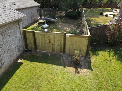 6ft Treated Pine Good Neighbor Fence