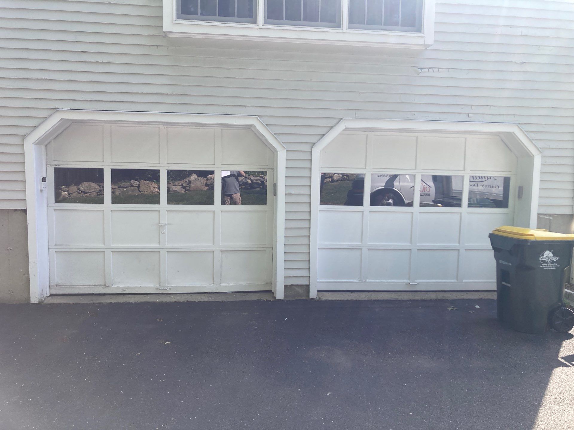 Garage Door Installation Using Amarr Olympus Garage Door by DiGiorgi Roofing and Siding Inc
