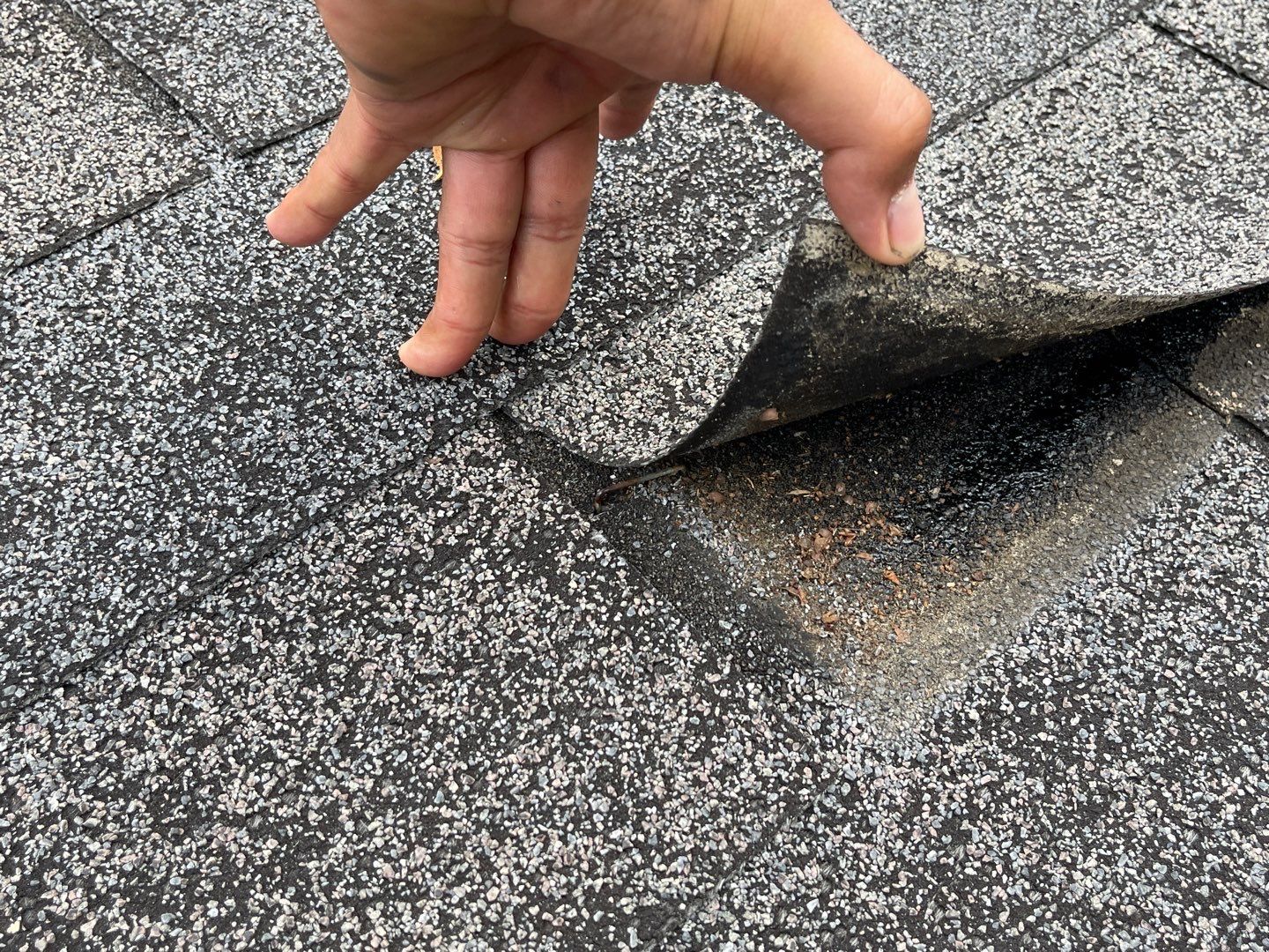 Two layers of shingles removed and replaced with GAF Timberline HDZ Charcoal by Georgia Roof Advisors