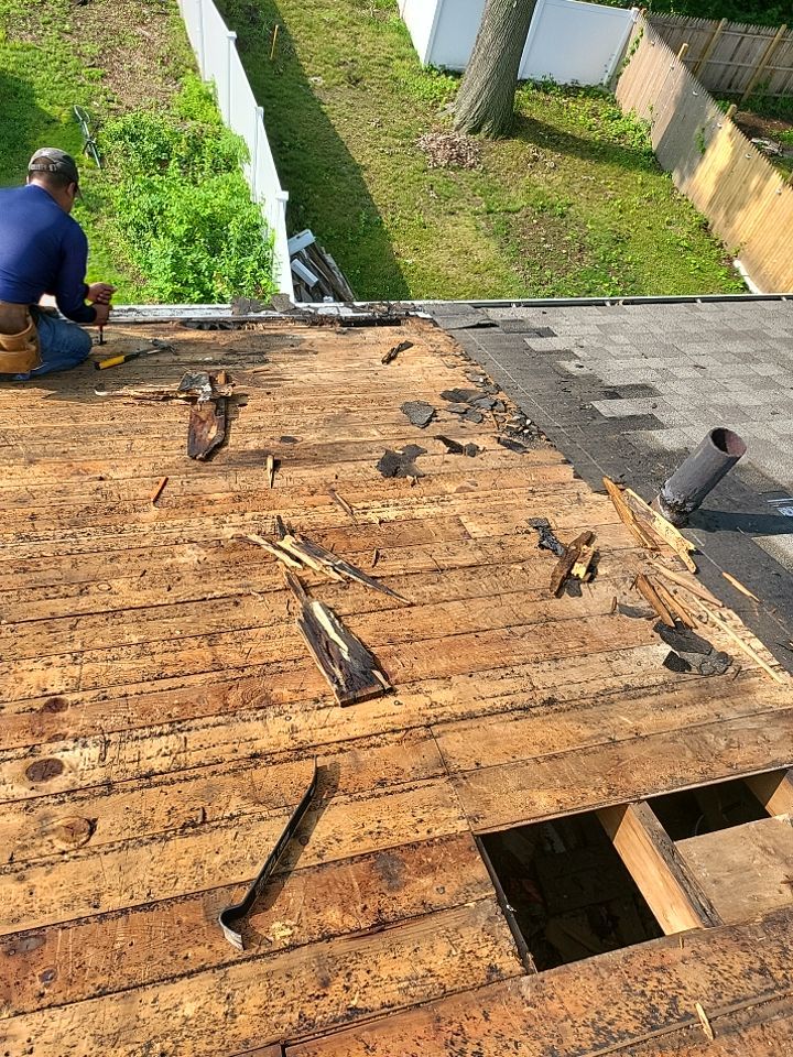 Residential Roofing Installation using Owens Corning Duration Driftwood by A Plus Exterior