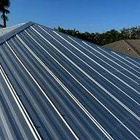 26ga 5V Crimp Mill Finish by Total Roofing System The Metal Roof Experts