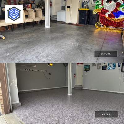 Tony & Denise Added A Little Flash To Their Garage