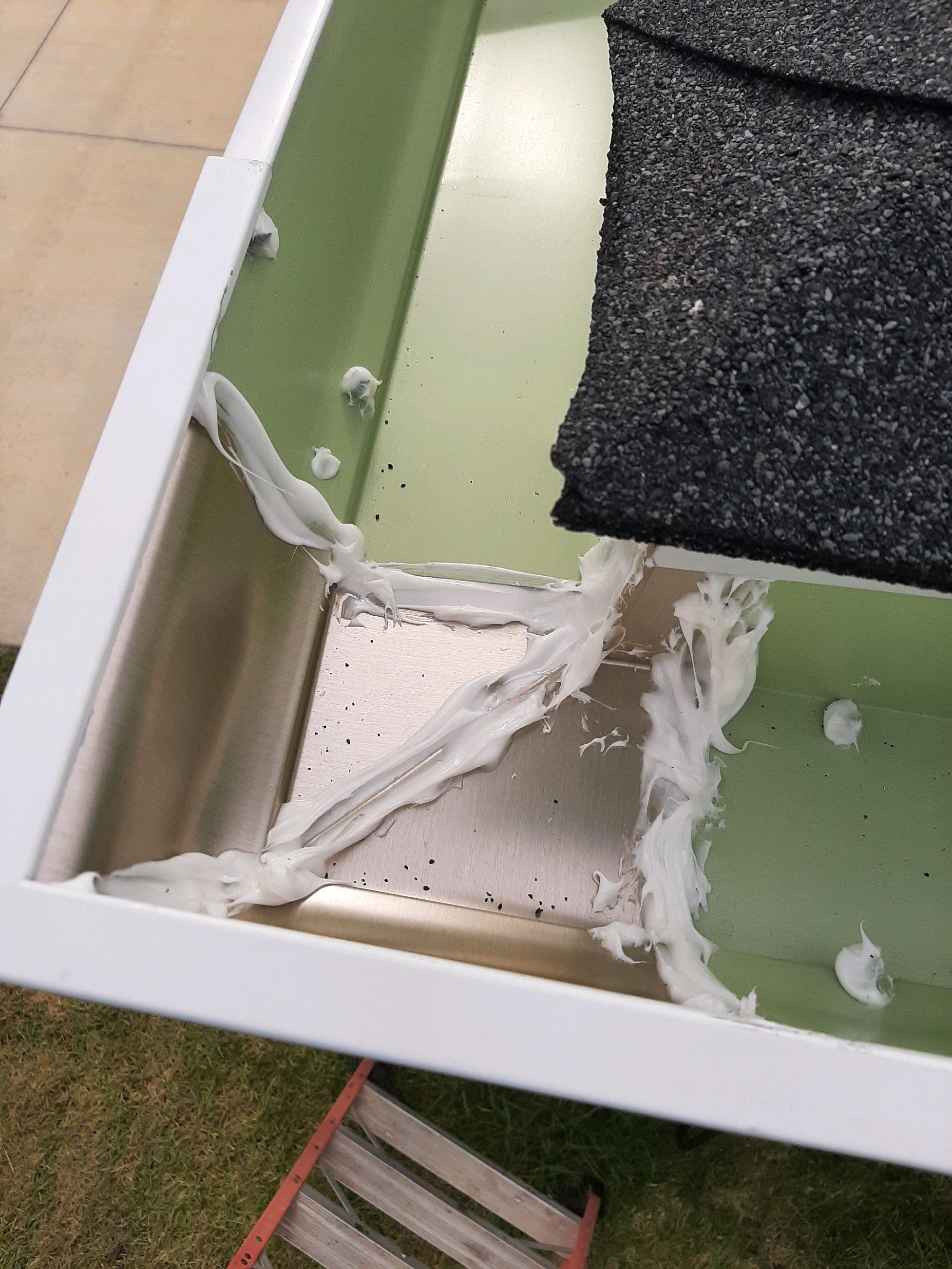 Gutter Installation using K-Style Seamless Gutters by Gutter Professors