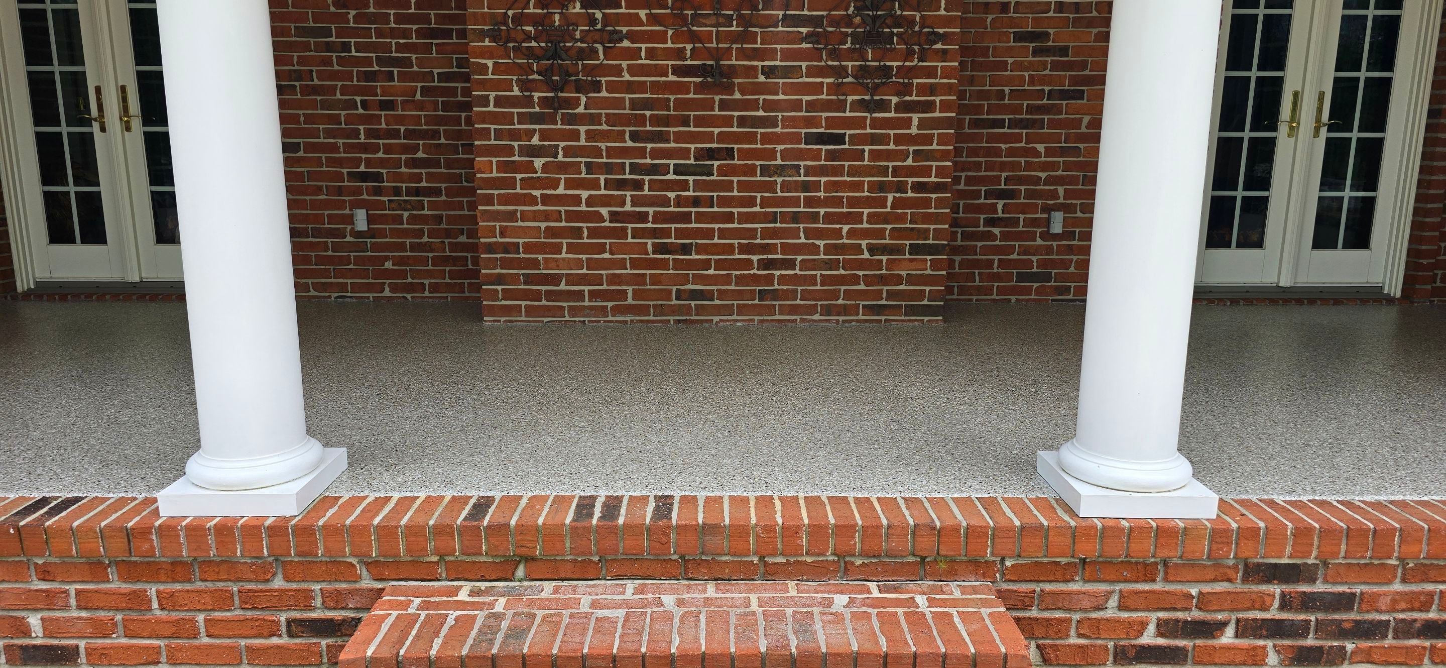 Front Porch Using Creekbed by Elite Floor Solutions