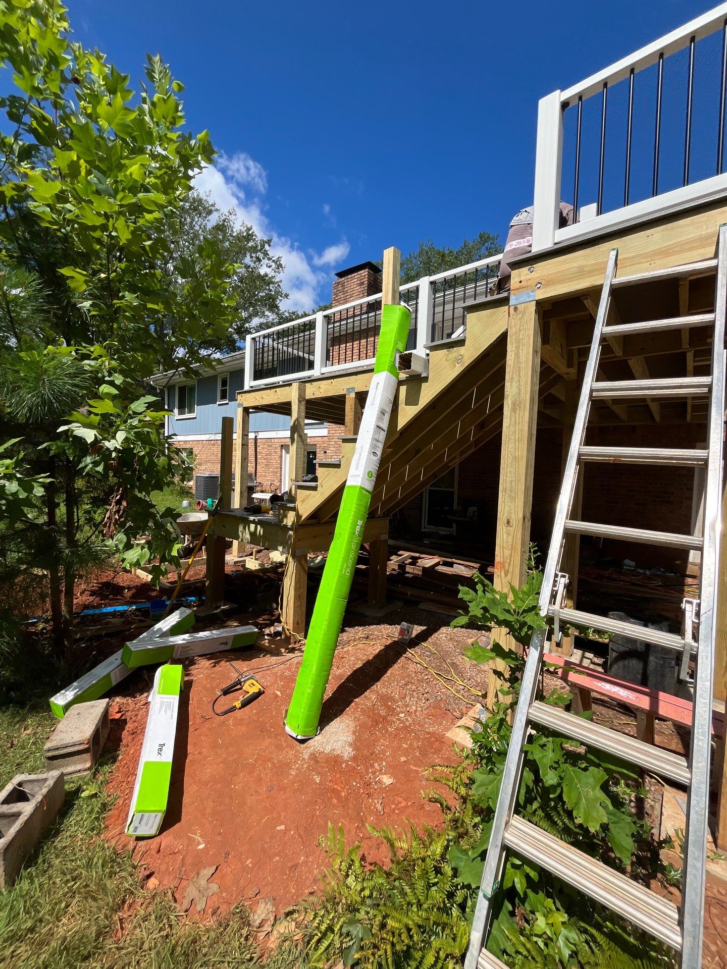 Deck Installation using Deckorators Summit Series Decking in Tucker, GA by Nelson Exteriors