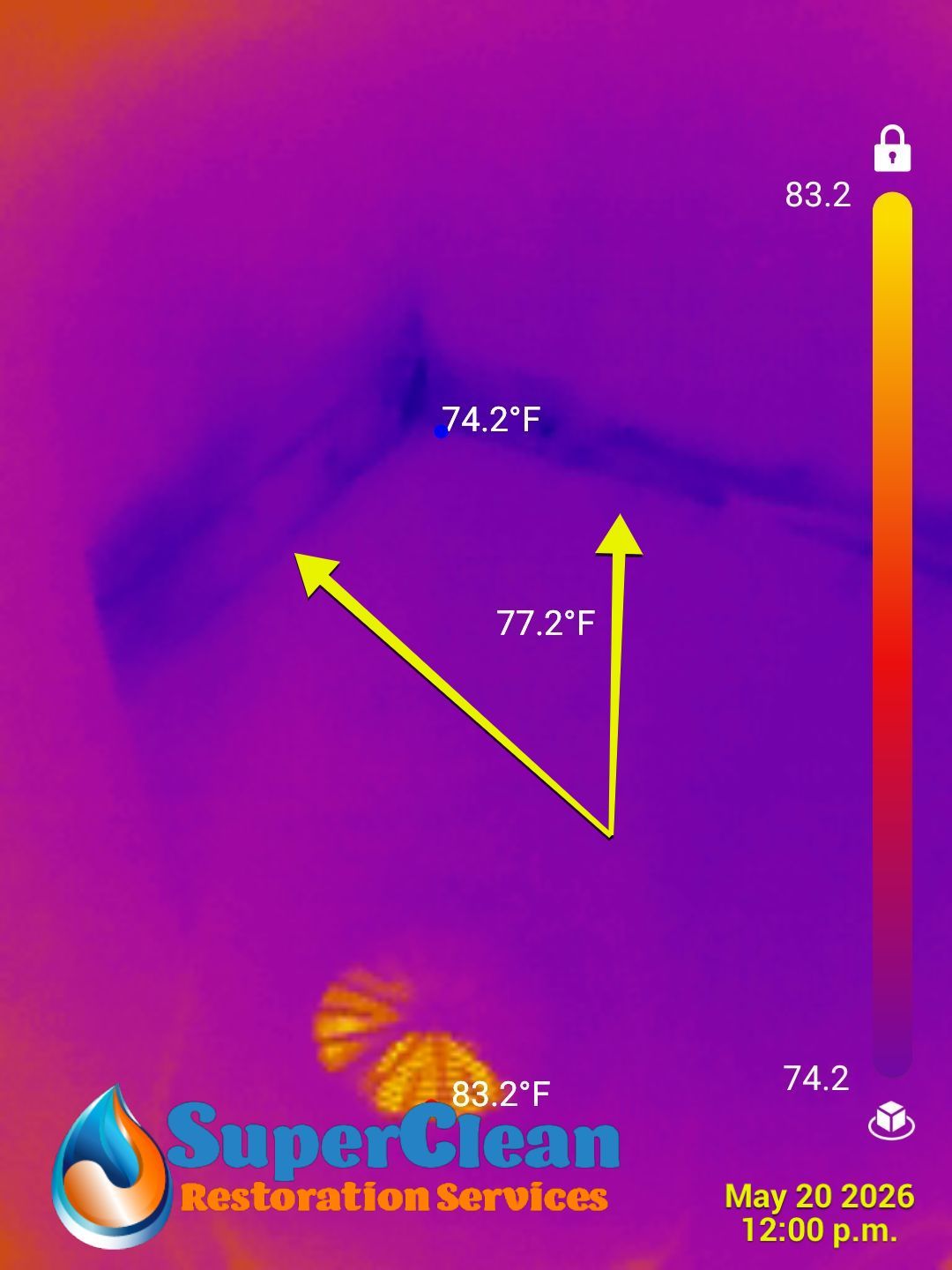 Water Damage Detection and Structural Drying in Palm City by SuperClean 