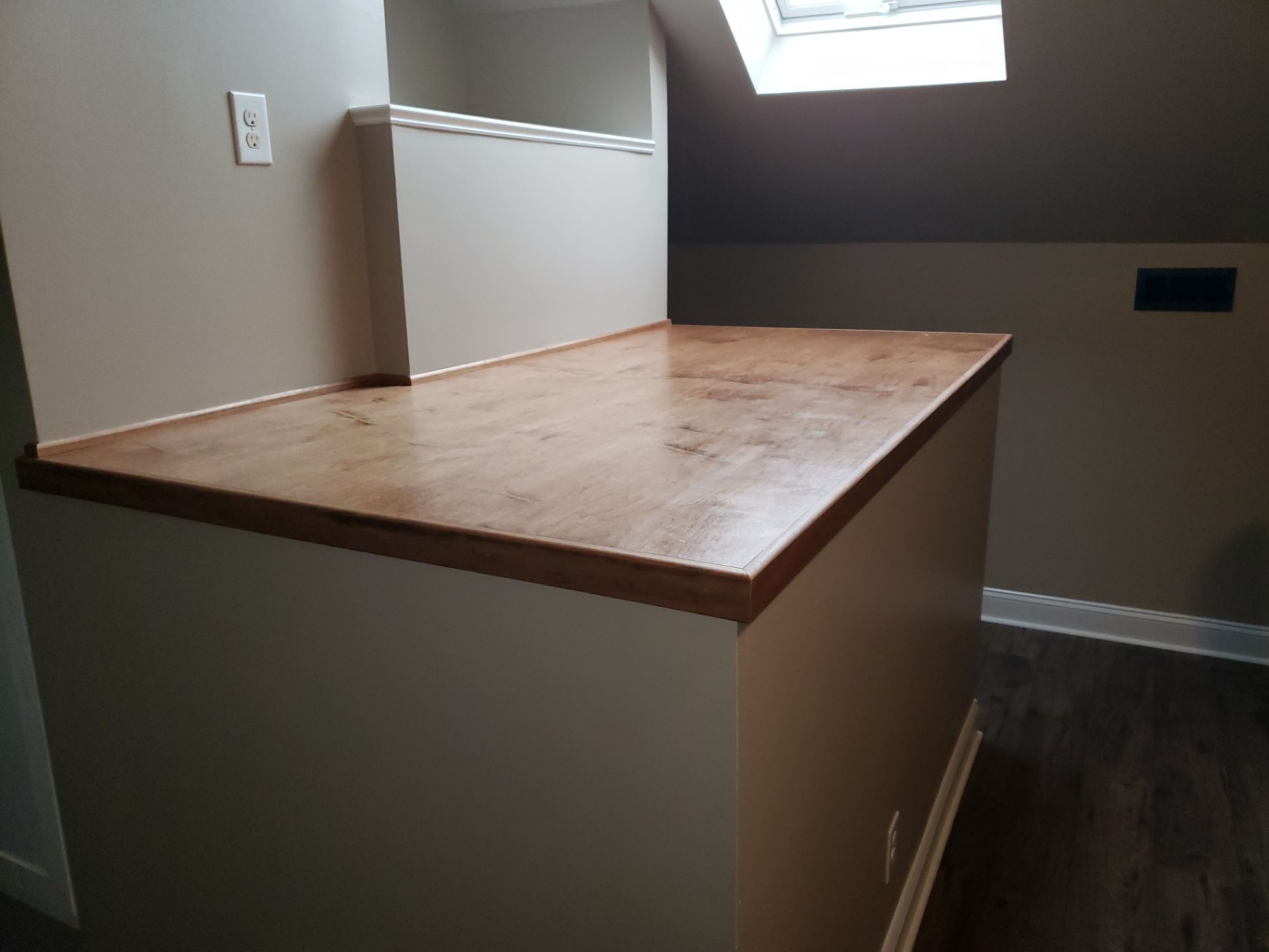 Custom Wood Shelving Transformation in Multiple Spaces! by A Step Above Handy LLC