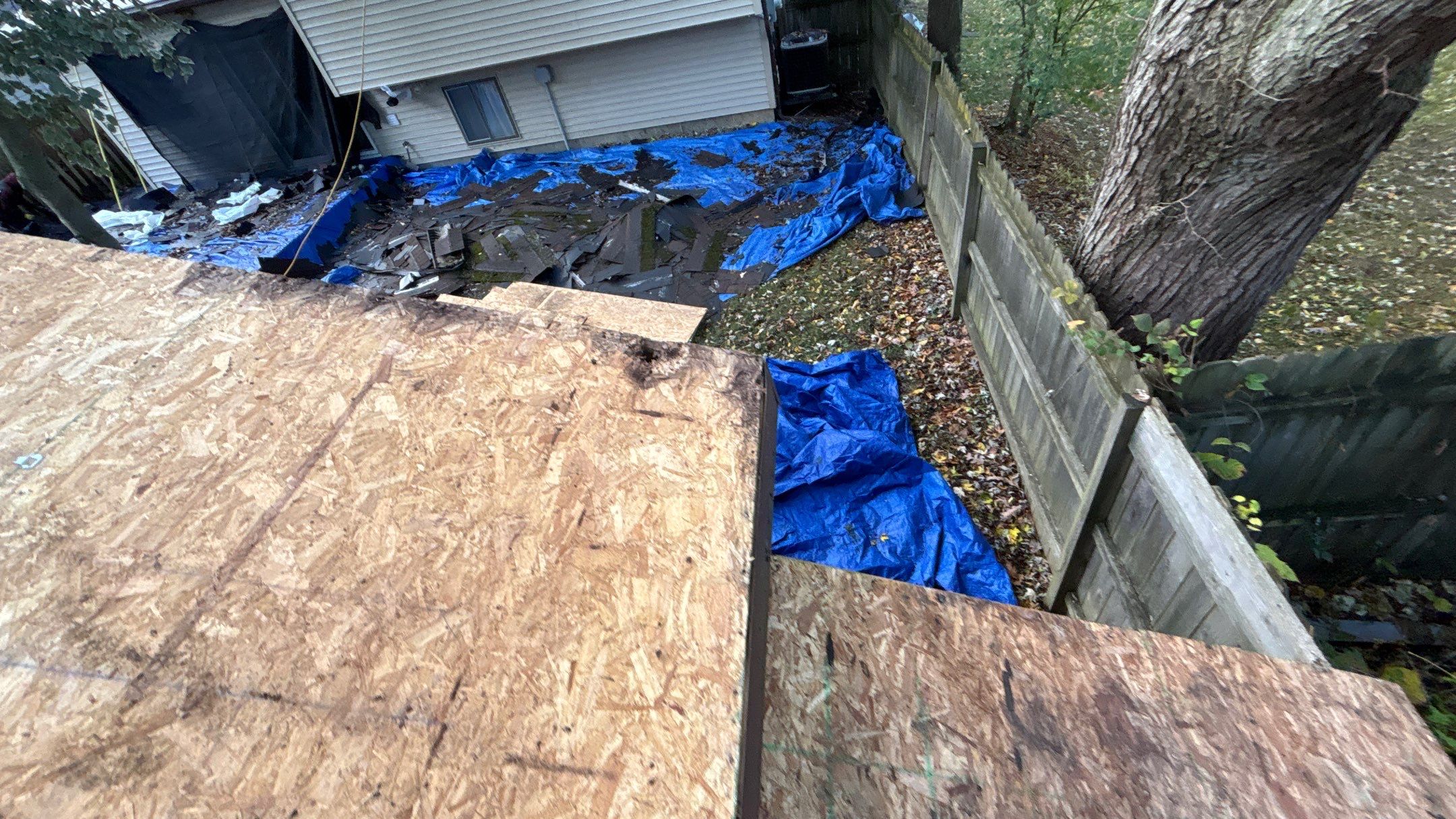 Roof Replacement using Owens Corning Teak by 180 Contractors